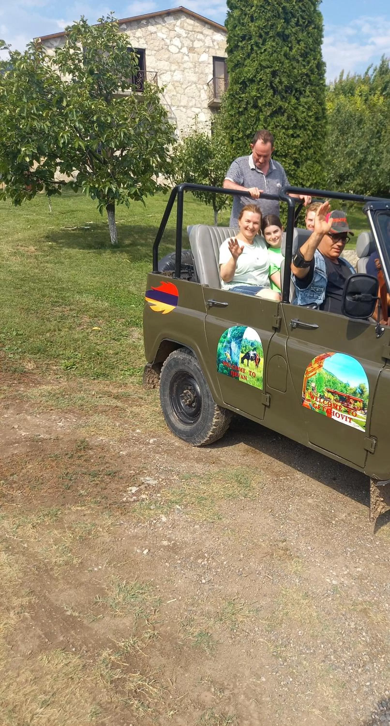 Spring in Guest House Ijevan's Garden