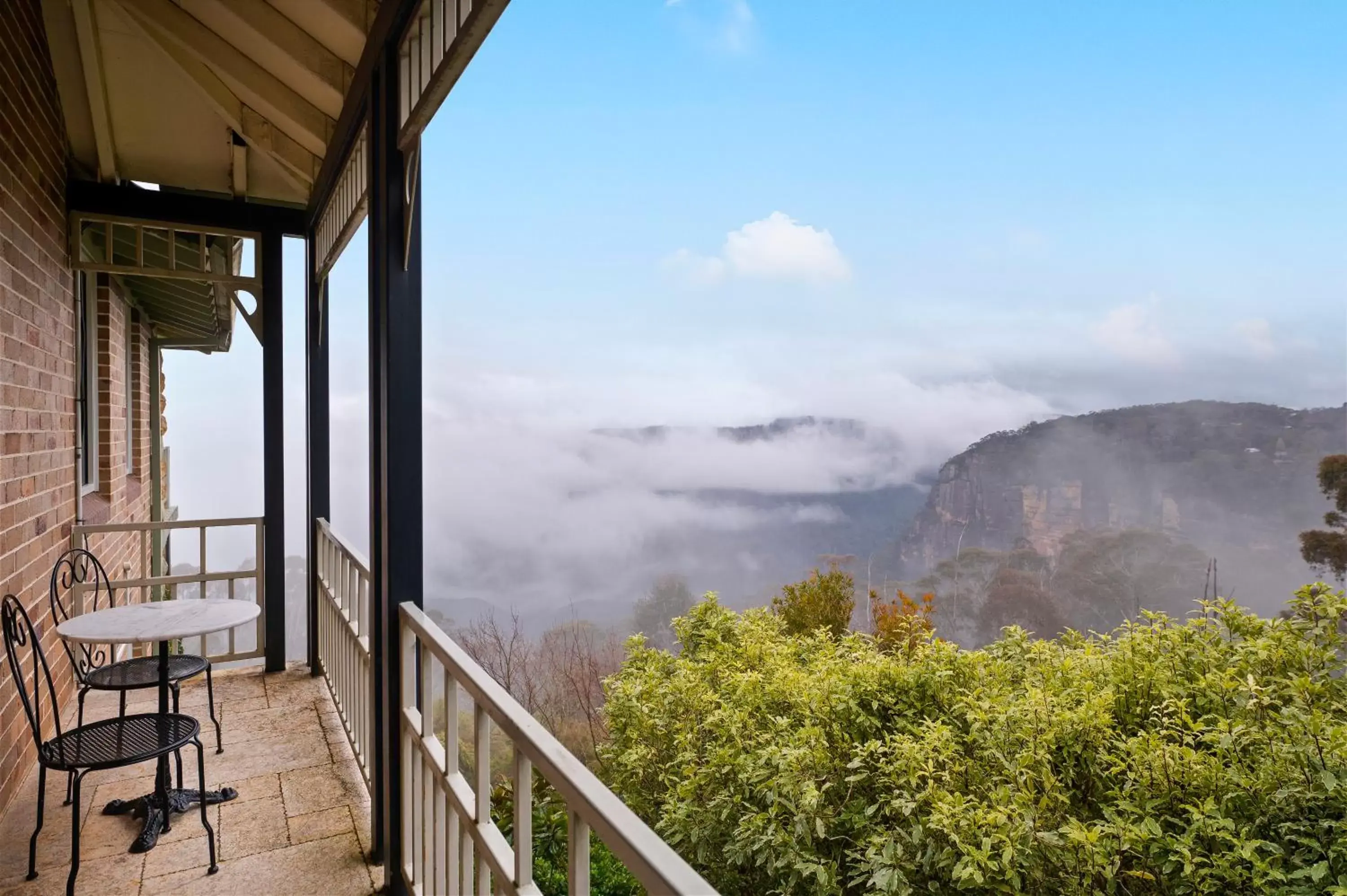 Balcony/Terrace, Mountain View in Echoes Boutique Hotel & Restaurant Blue Mountains