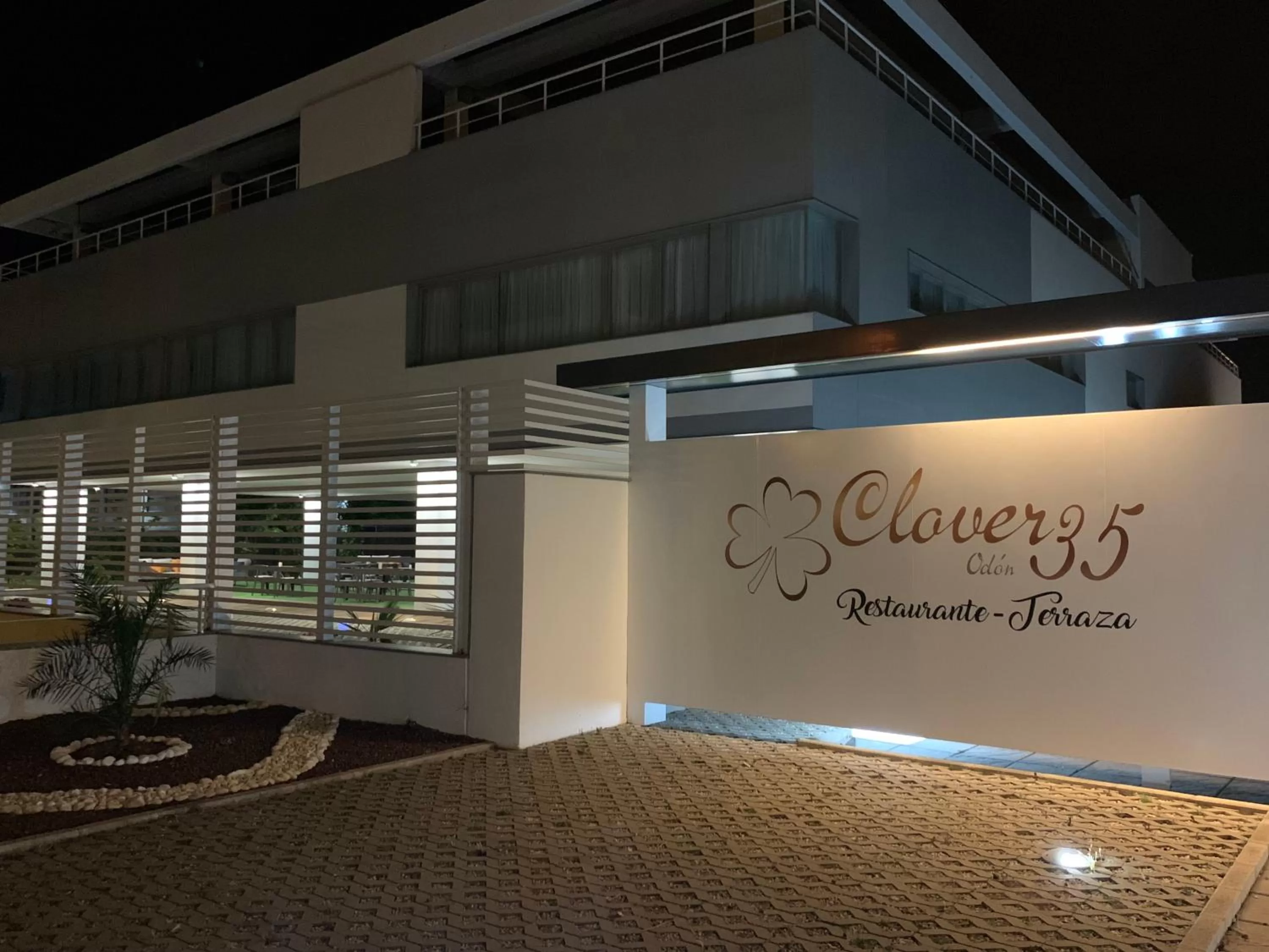 Property building in Hotel Villa Odon