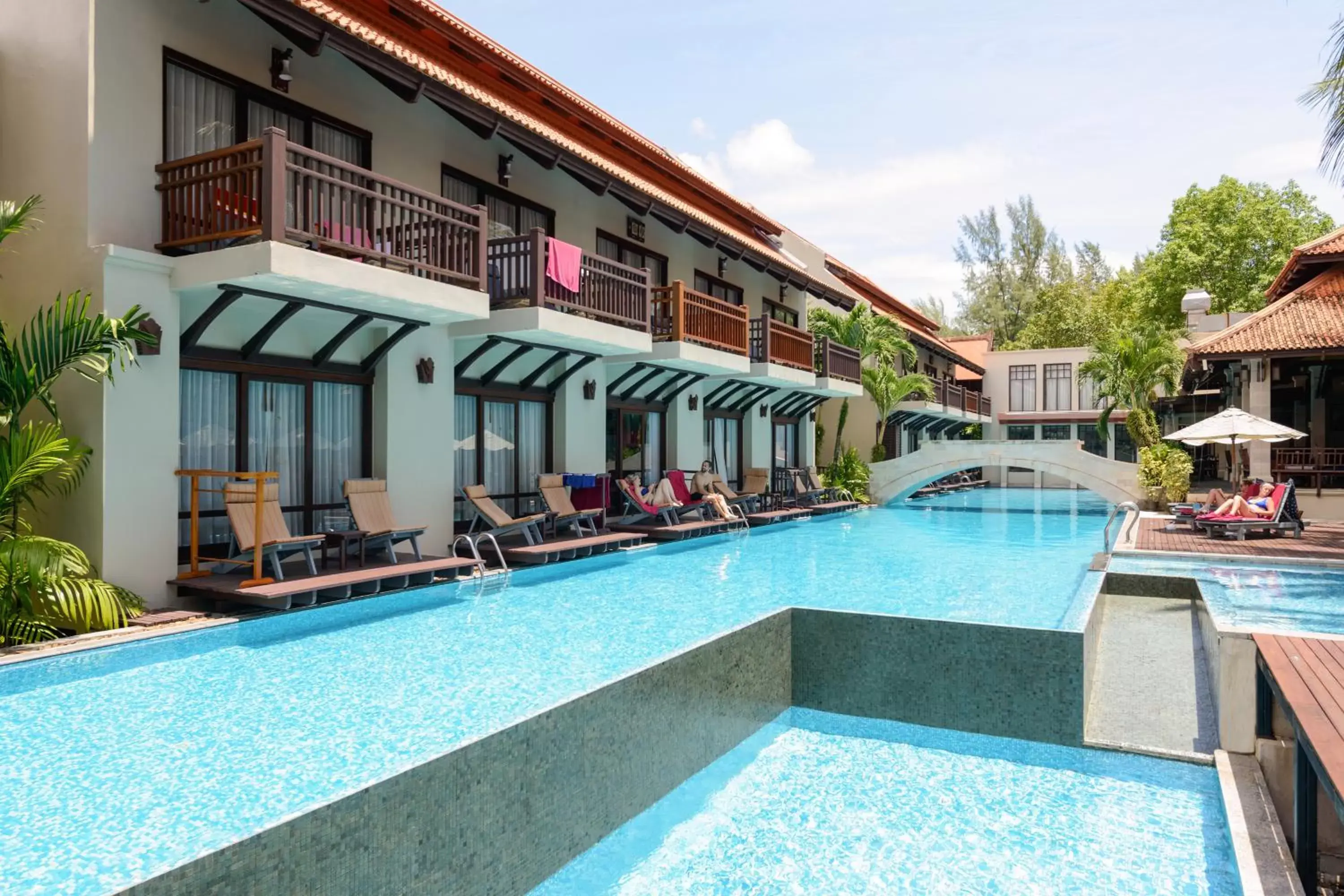 Swimming Pool in Khaolak Oriental Resort - Adult Only