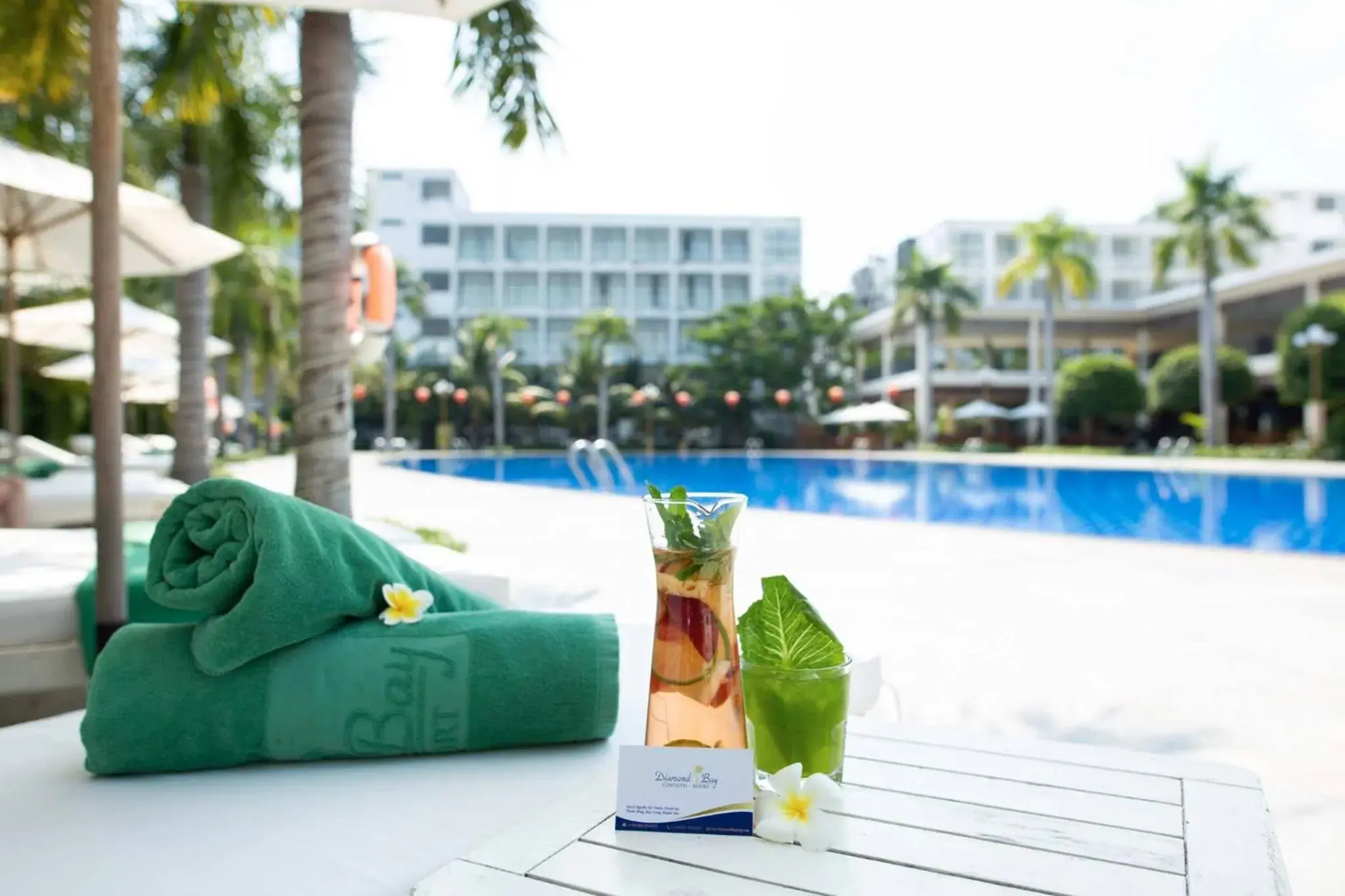 Swimming Pool in Diamond Bay Condotel Resort Nha Trang