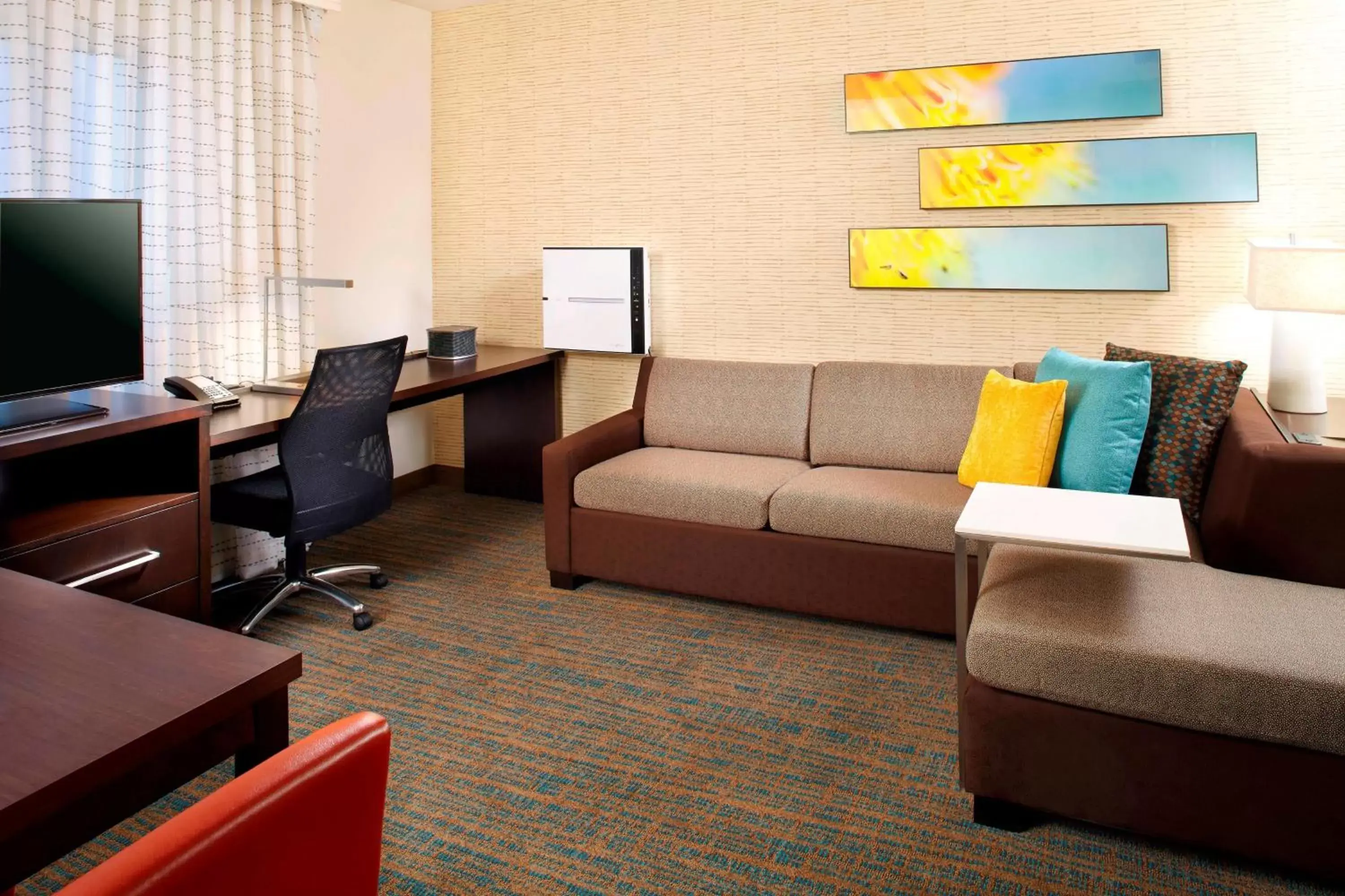 Bedroom, Seating Area in Residence Inn by Marriott Orlando Lake Nona