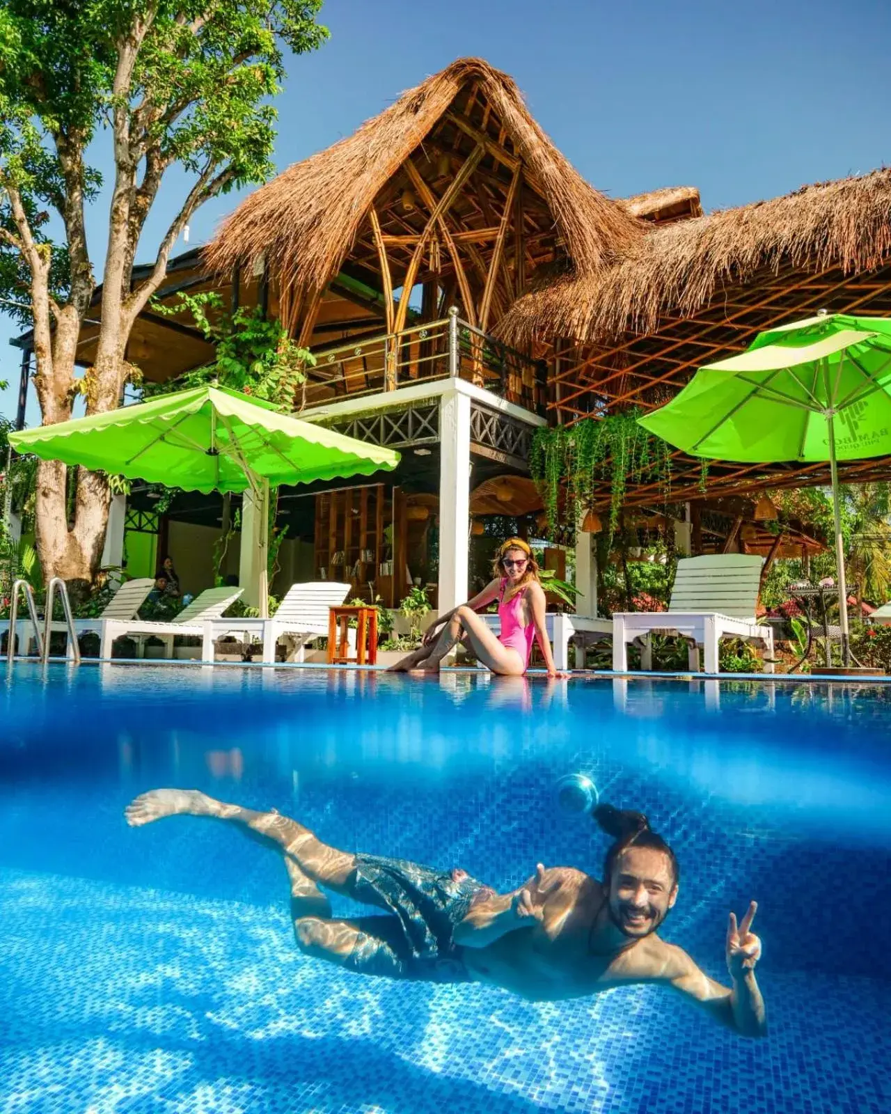 Day, Swimming Pool in Bamboo Resort Phu Quoc