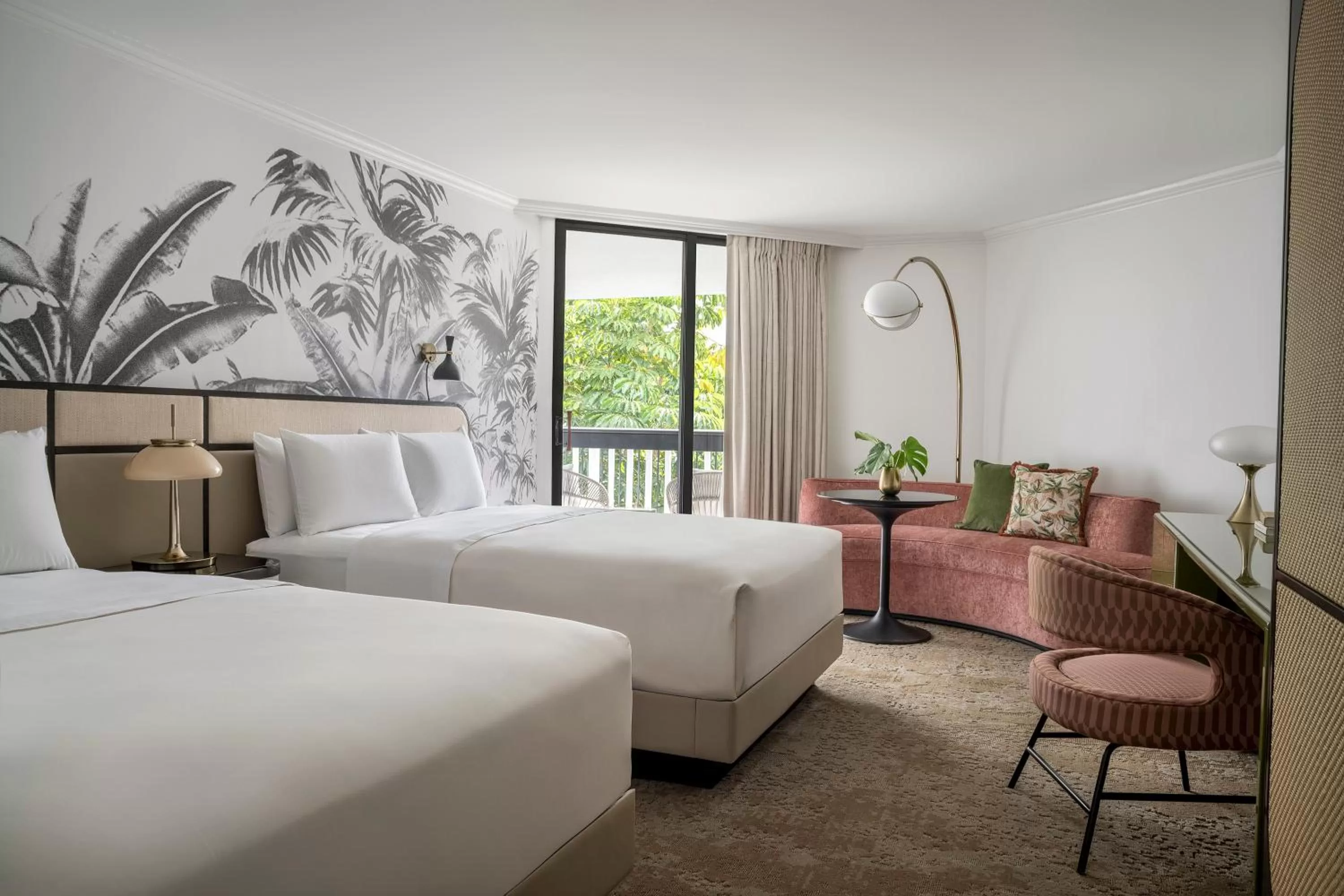 Bed in PGA National Resort