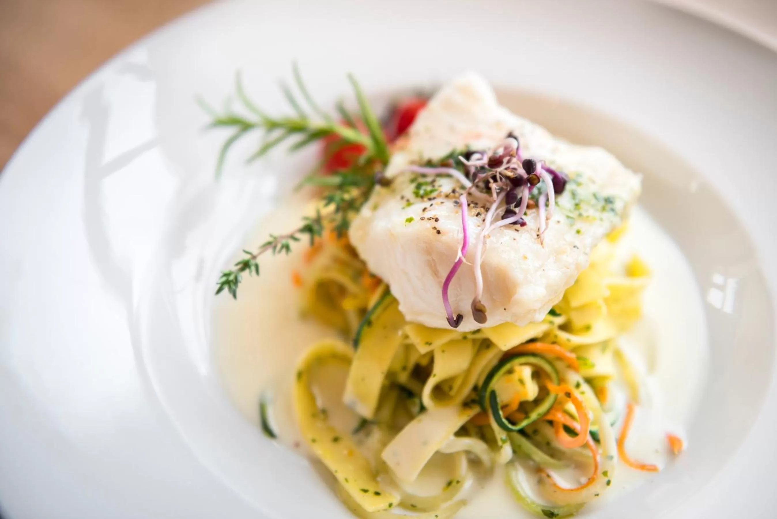 Restaurant/places to eat in Hotel Wellness Goldenes Fass Meißen