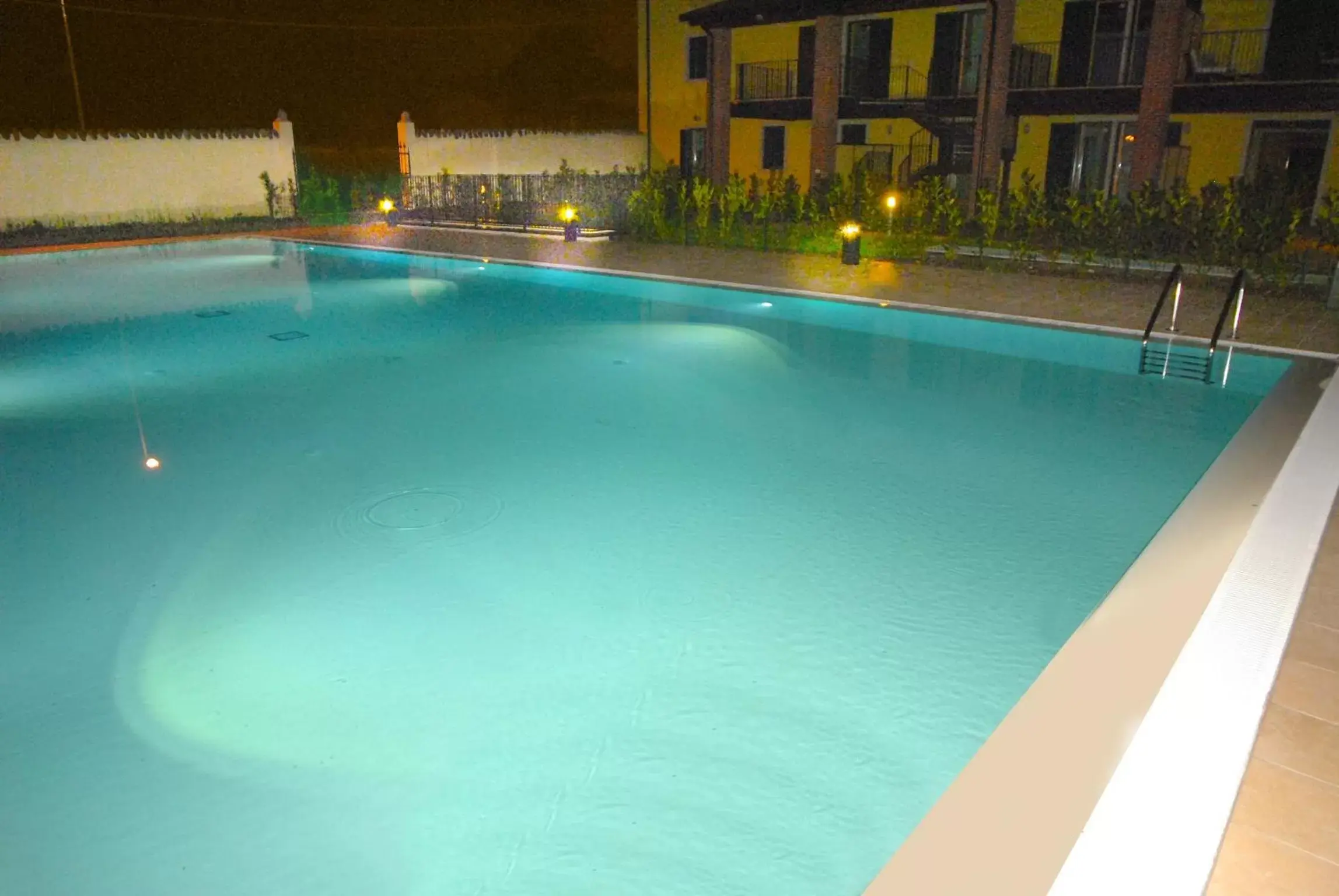Night, Swimming Pool in B&B Corte dei Cedri
