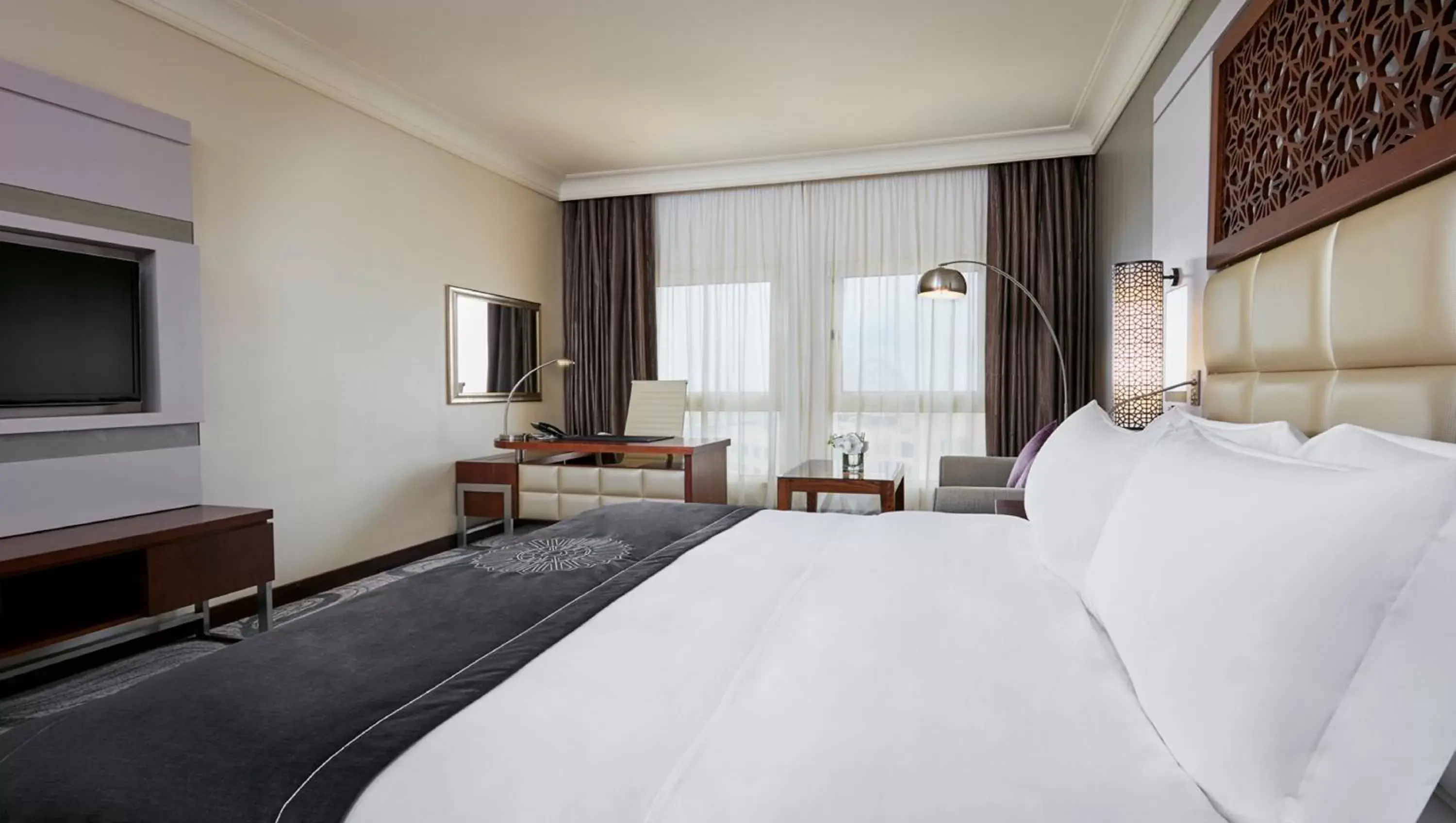 Bedroom in InterContinental Doha Beach & Spa, an IHG Hotel