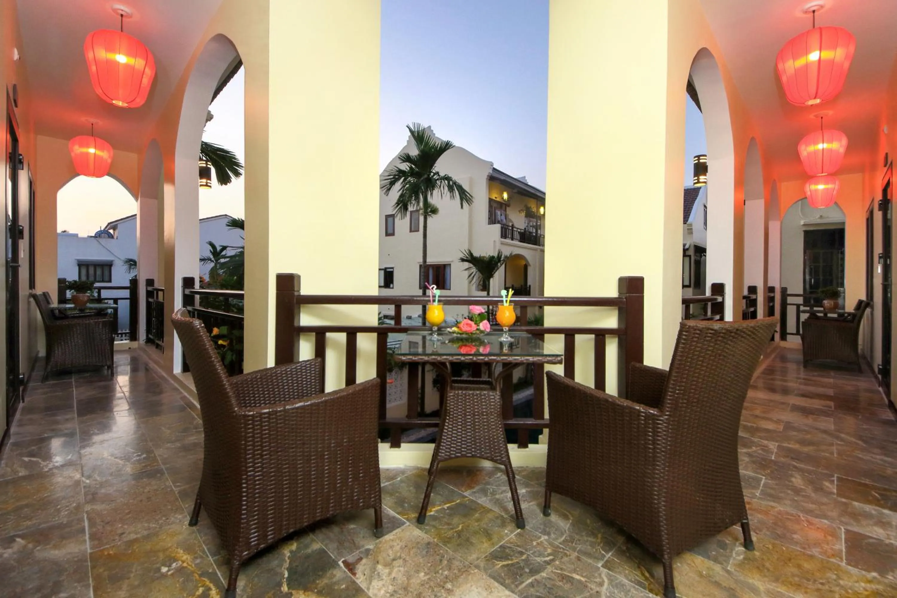 Balcony/Terrace in Little Town Villa