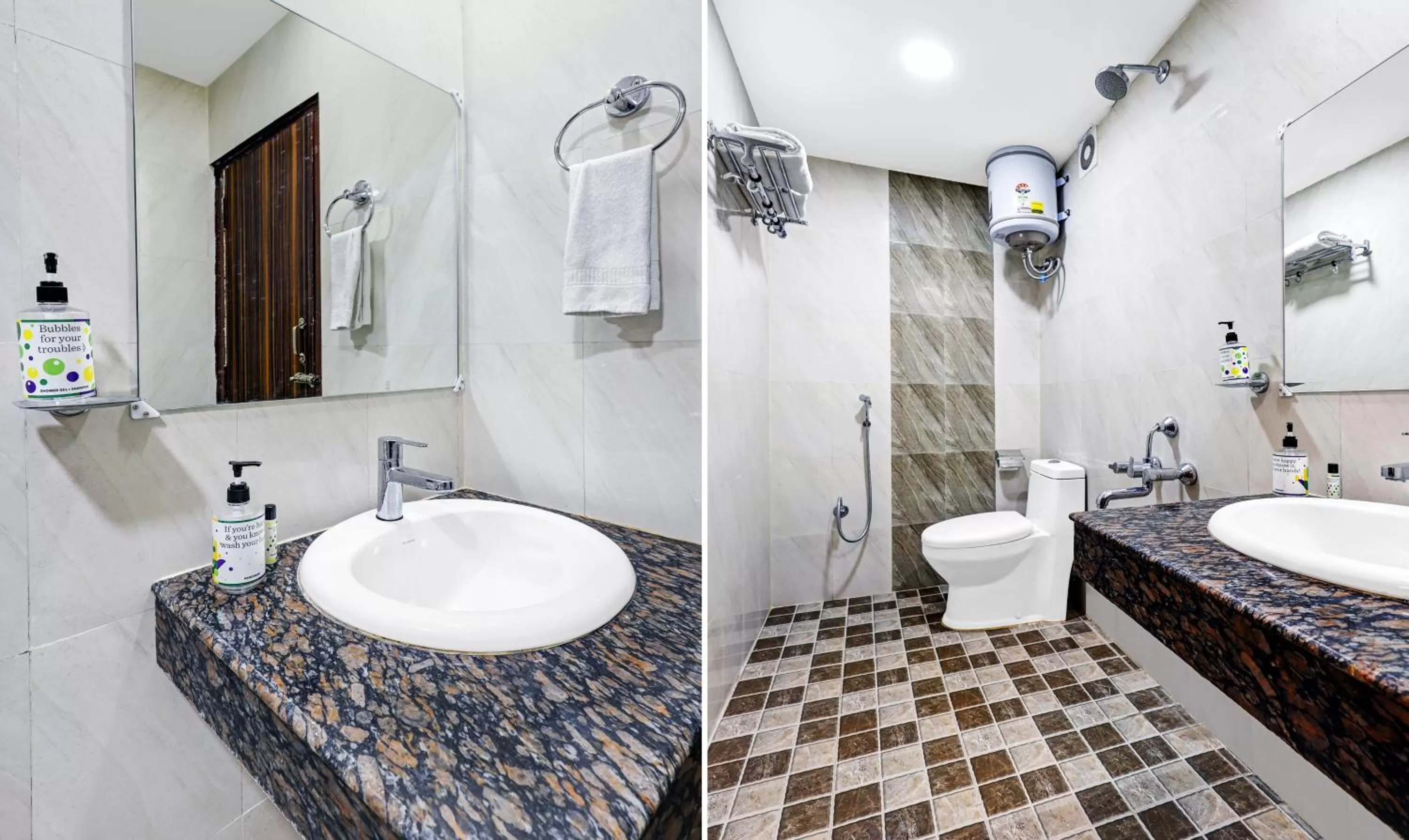 Toilet in Treebo Spring Brook