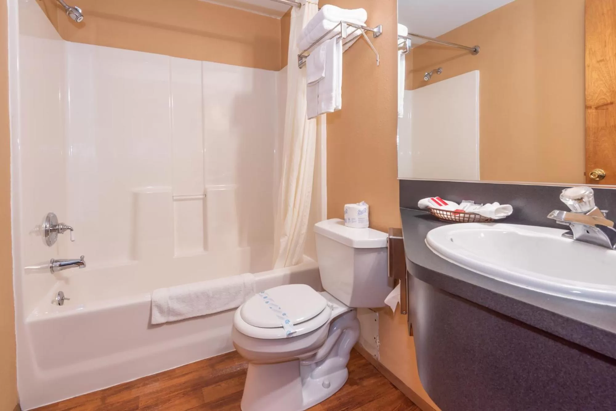 Bathroom in Far West Motel