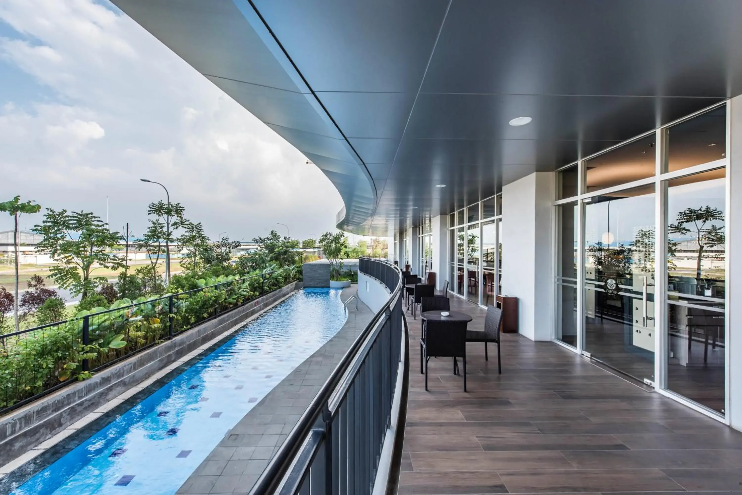 Balcony/Terrace in Enso Hotel