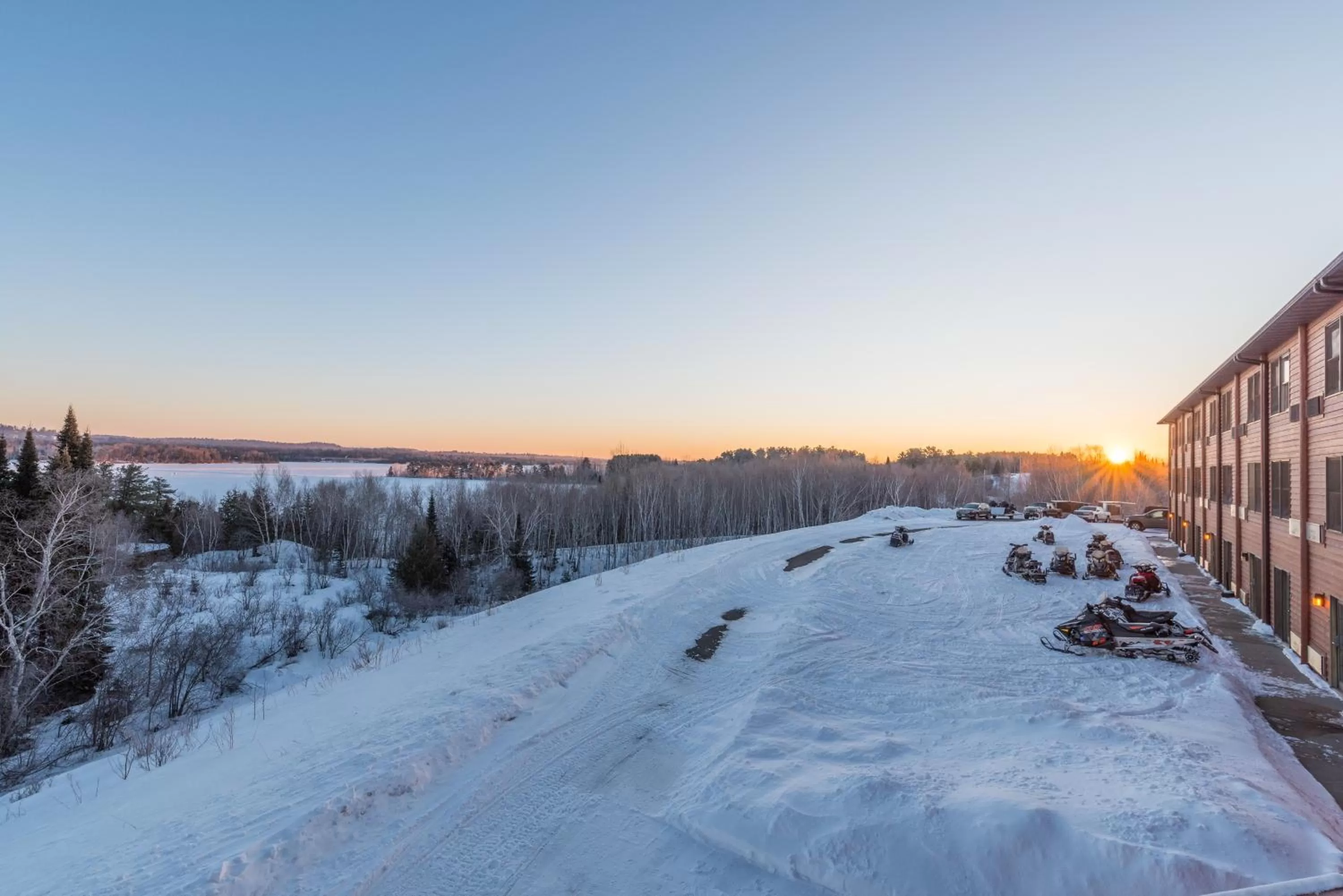 Winter in Grand Ely Lodge
