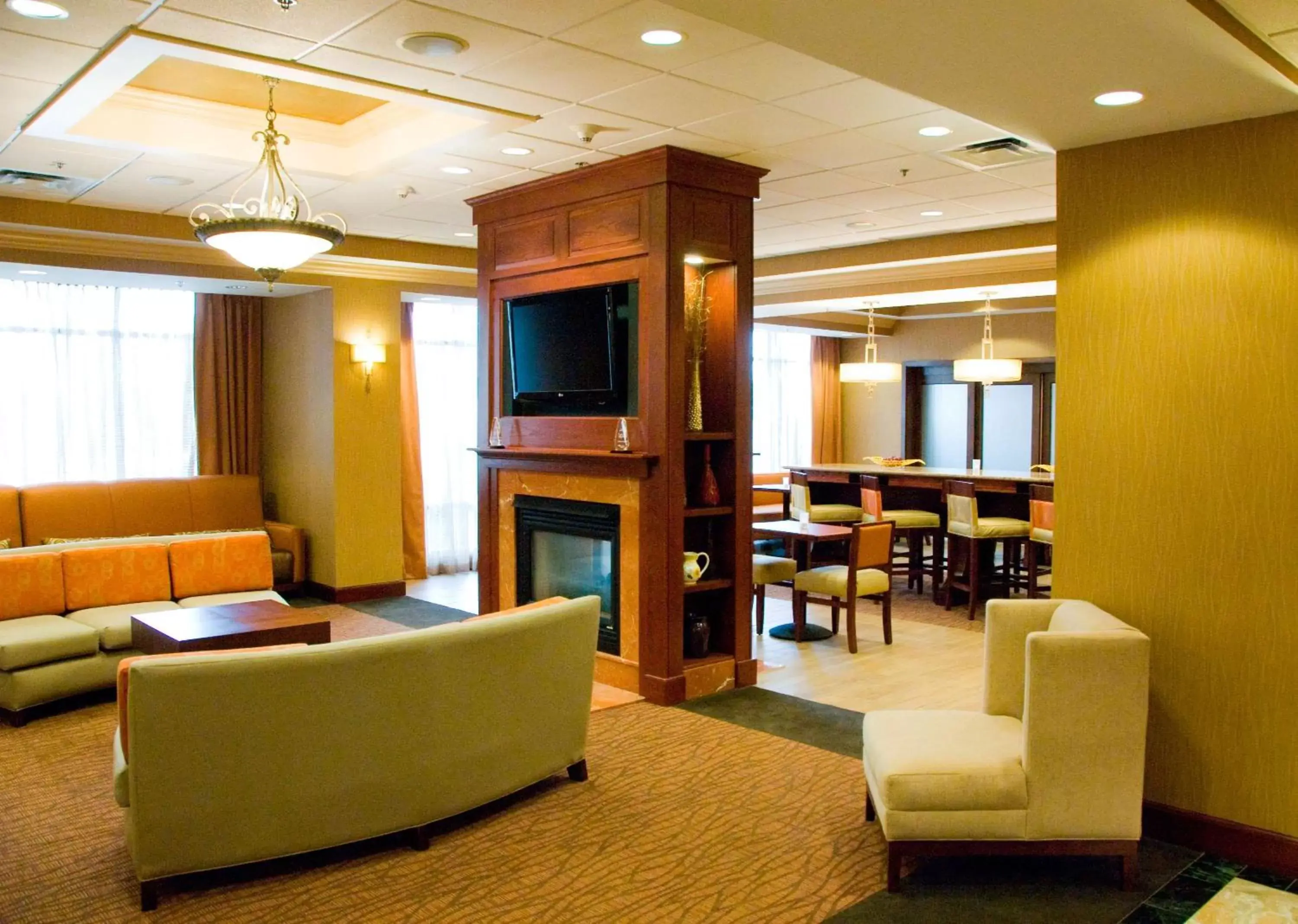 Lobby or reception, Seating Area in Hampton Inn Easton