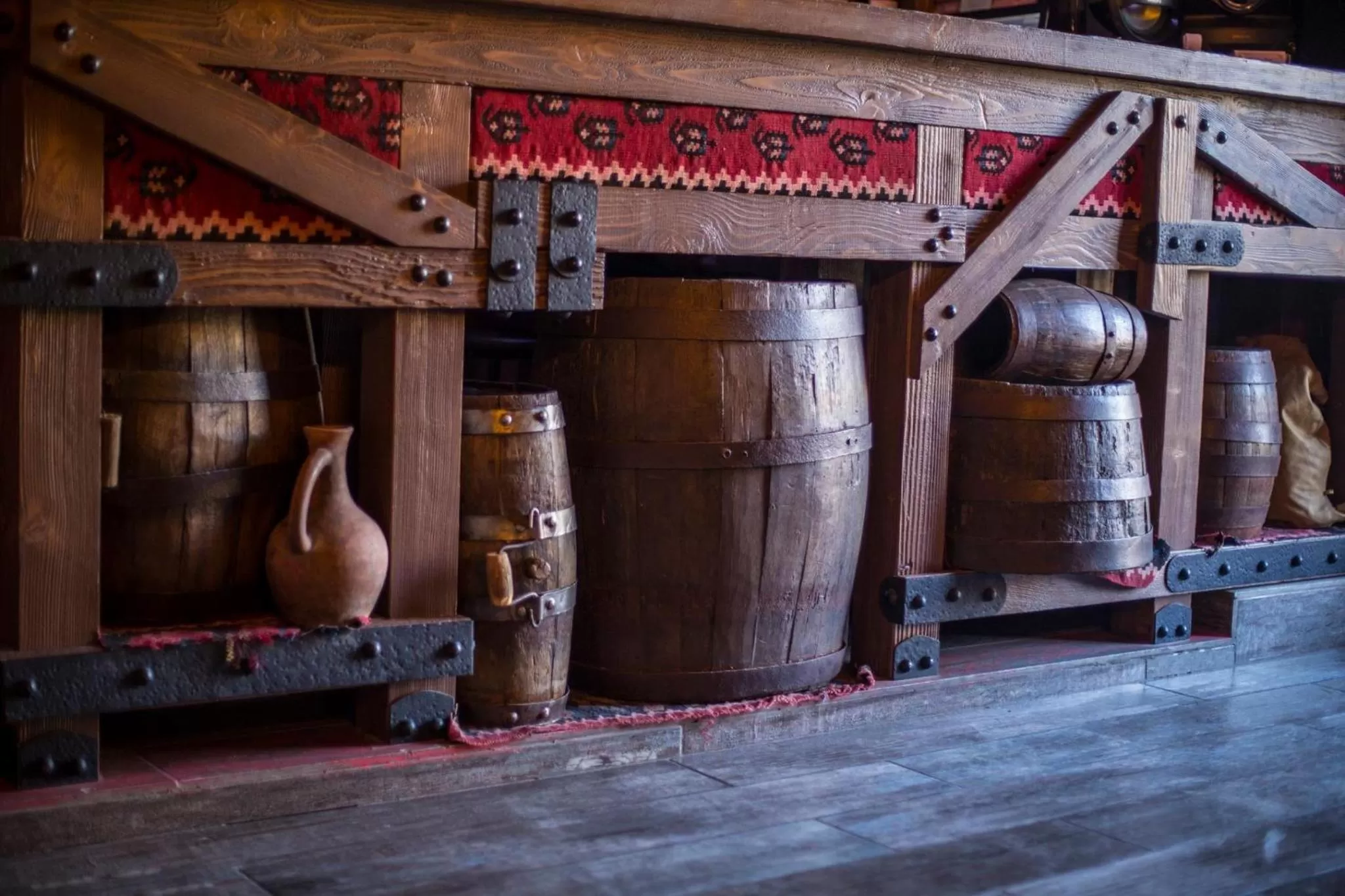 Drinks in Hotel Aivani Old Tbilisi