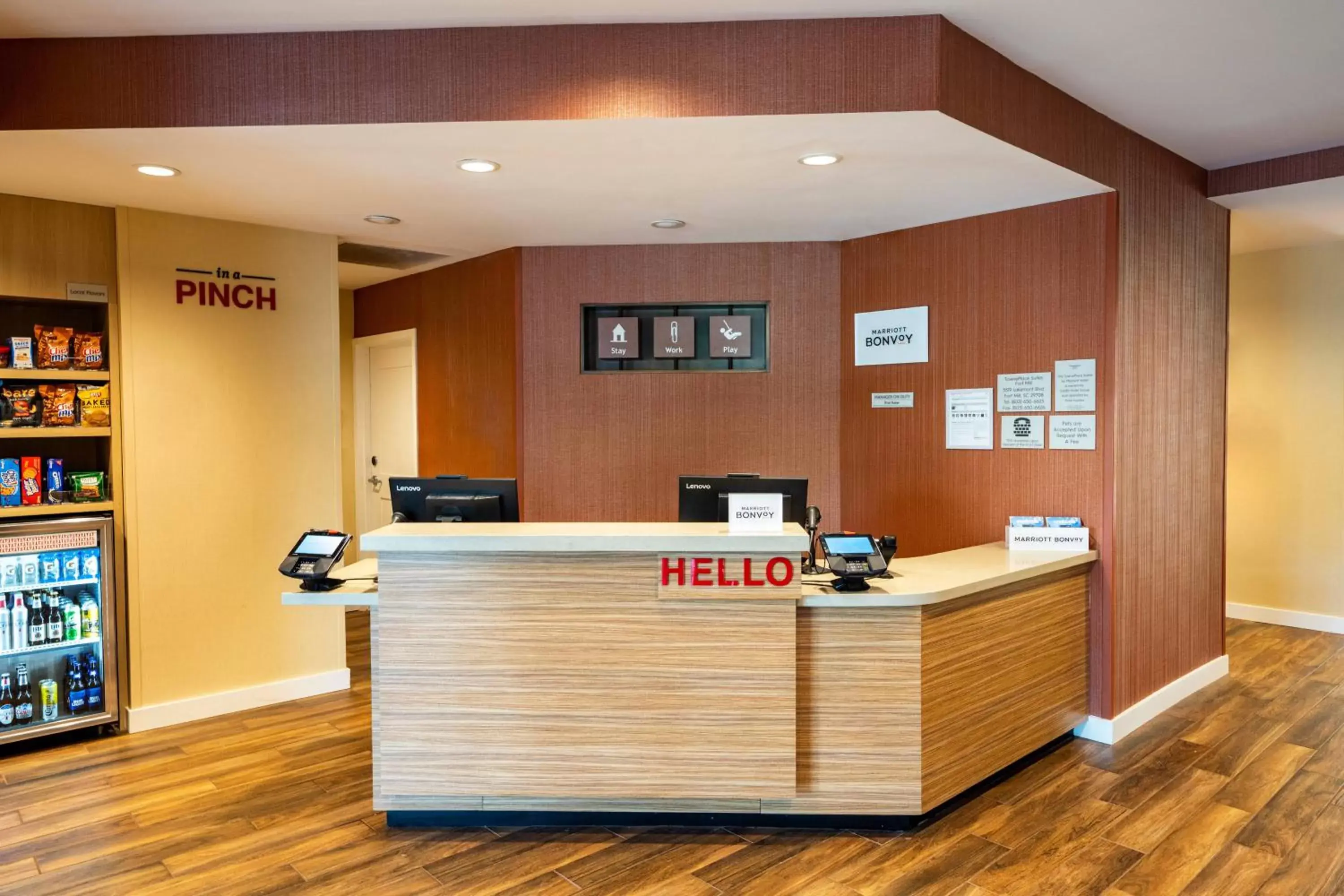 Lobby or reception, Lobby/Reception in TownePlace Suites by Marriott Fort Mill at Carowinds Blvd