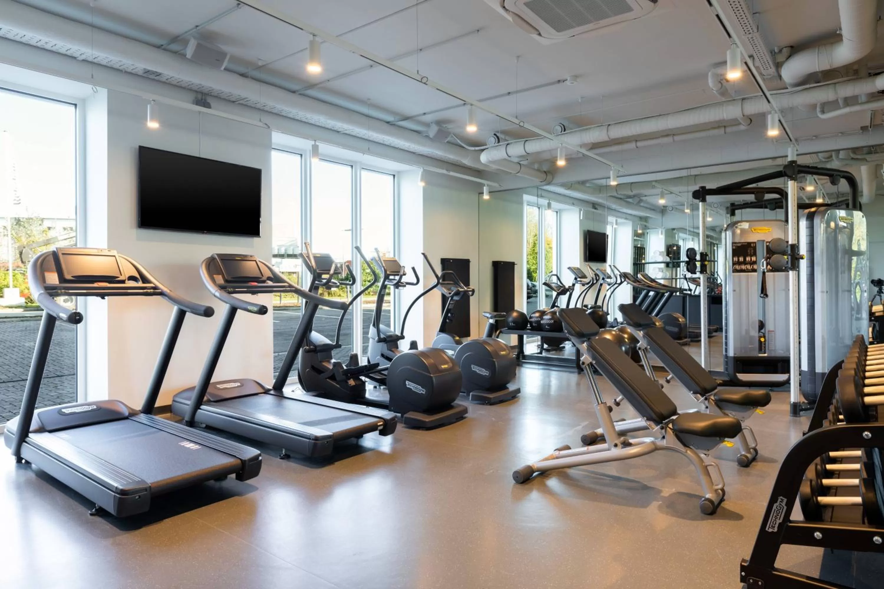 Fitness centre/facilities in Residence Inn by Marriott Ghent