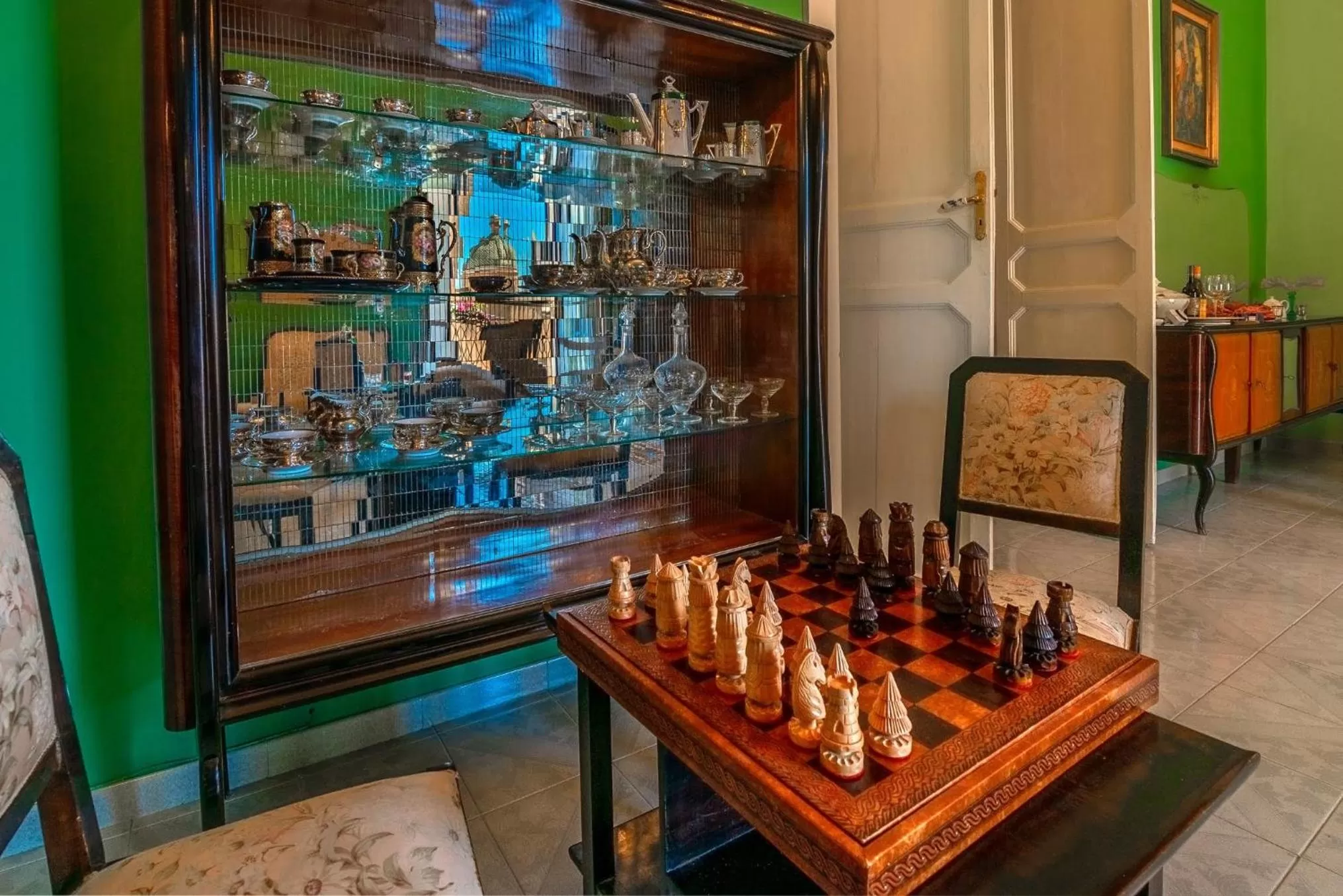 Lounge or bar in B&B TOMMASO FAZELLO SCIACCA Residenza artistica