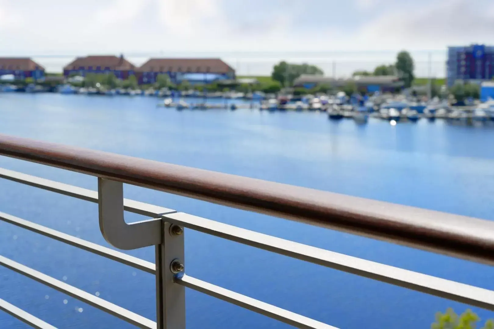 Balcony/Terrace in ATLANTIC Hotel Wilhelmshaven