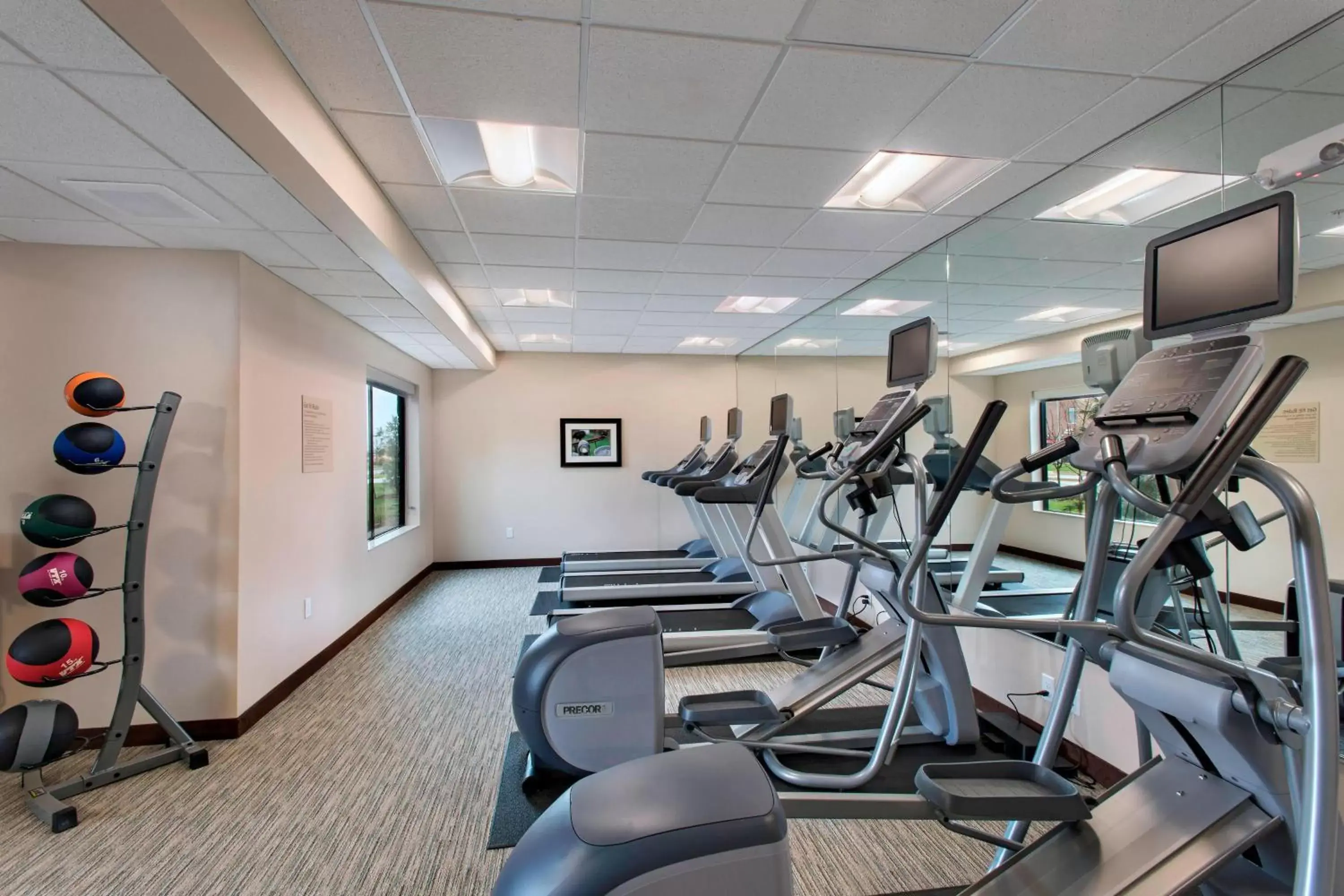 Fitness centre/facilities, Fitness Center/Facilities in TownePlace Suites by Marriott Des Moines West/Jordan Creek