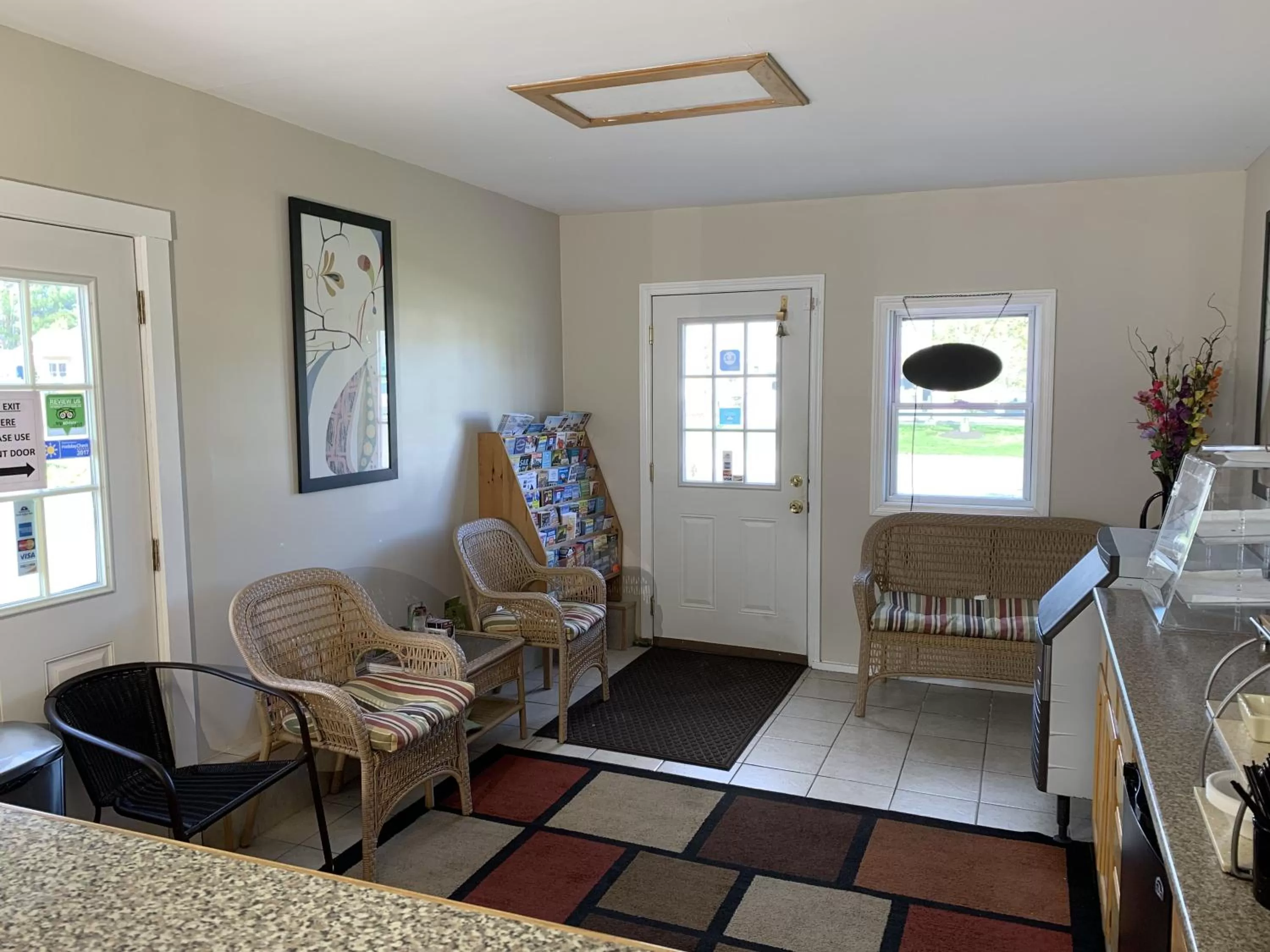 Lobby or reception in Americas Best Value Inn Scarborough Portland