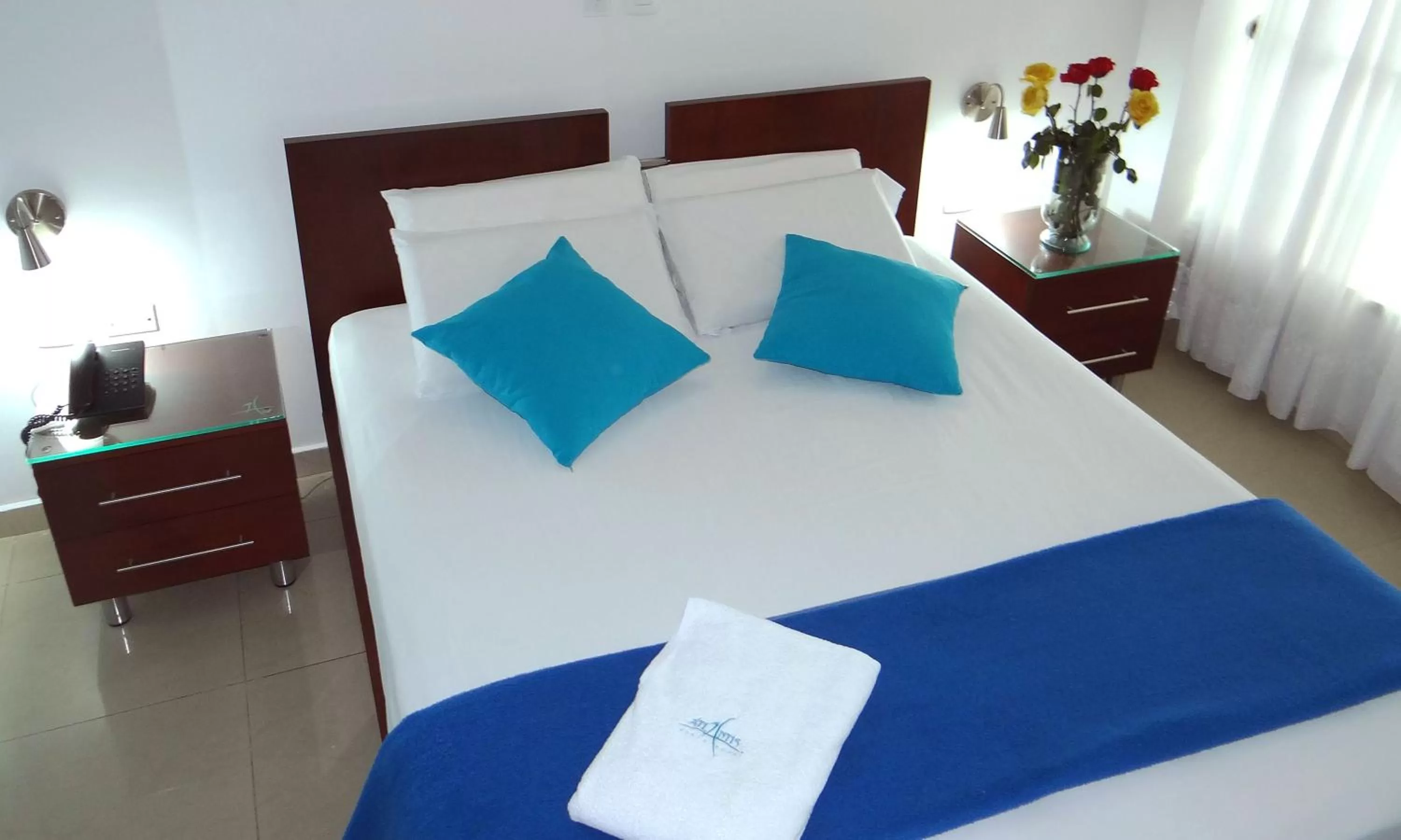 Bed in Atlantis Plaza Hotel Cúcuta