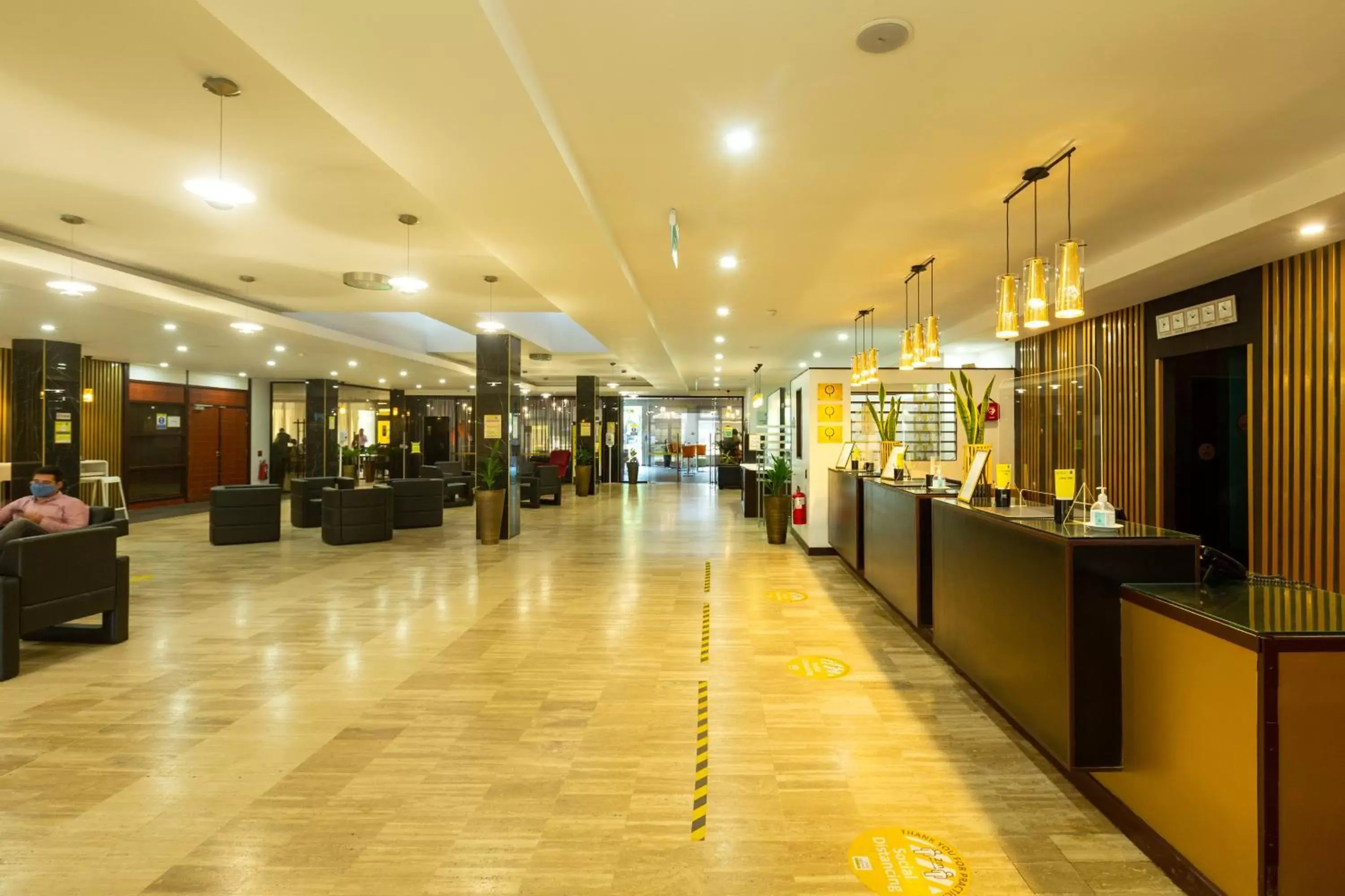 Lobby or reception, Lobby/Reception in Accra City Hotel