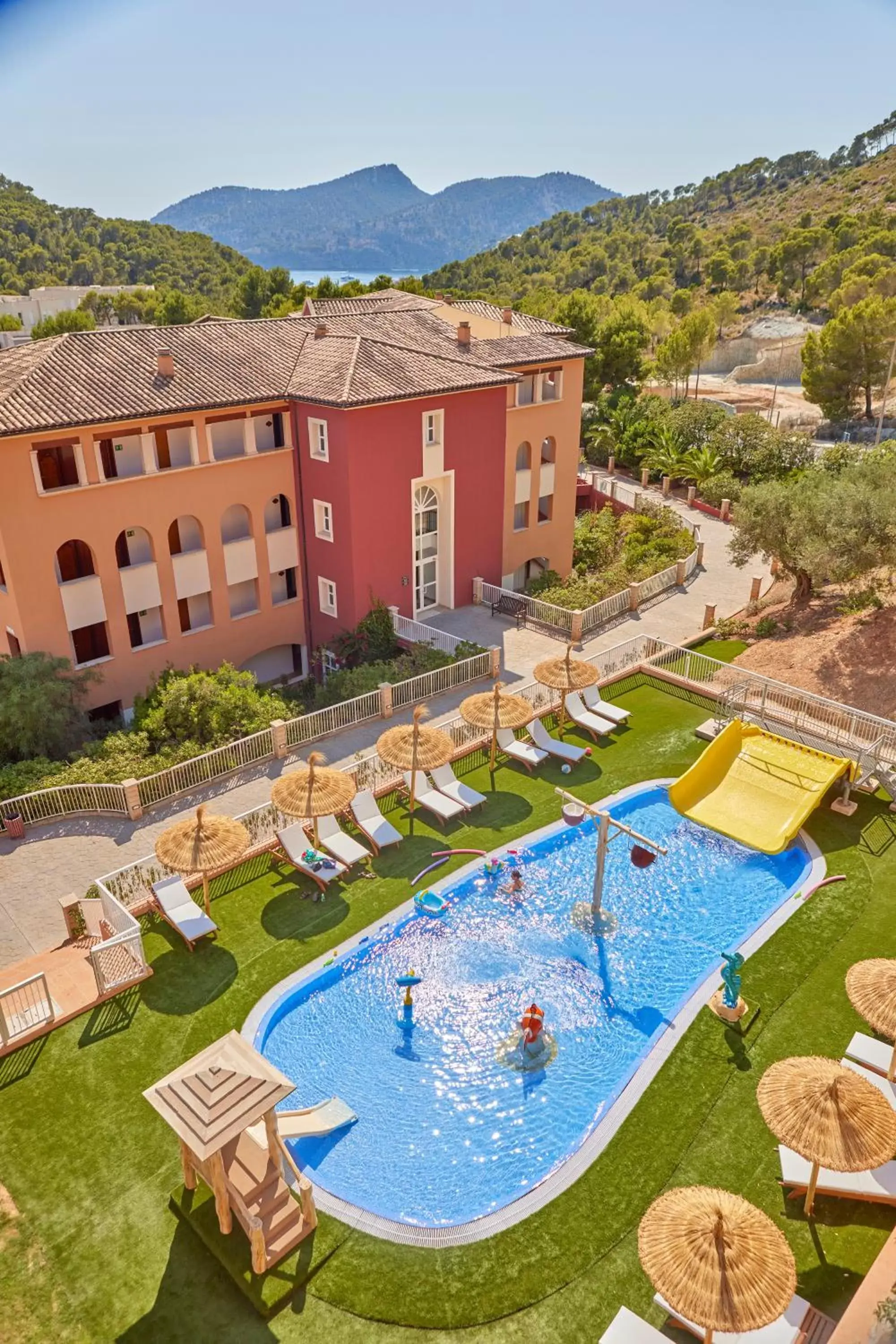 Pool view in Bordoy Don Antonio Pool view in Bordoy Don Antonio