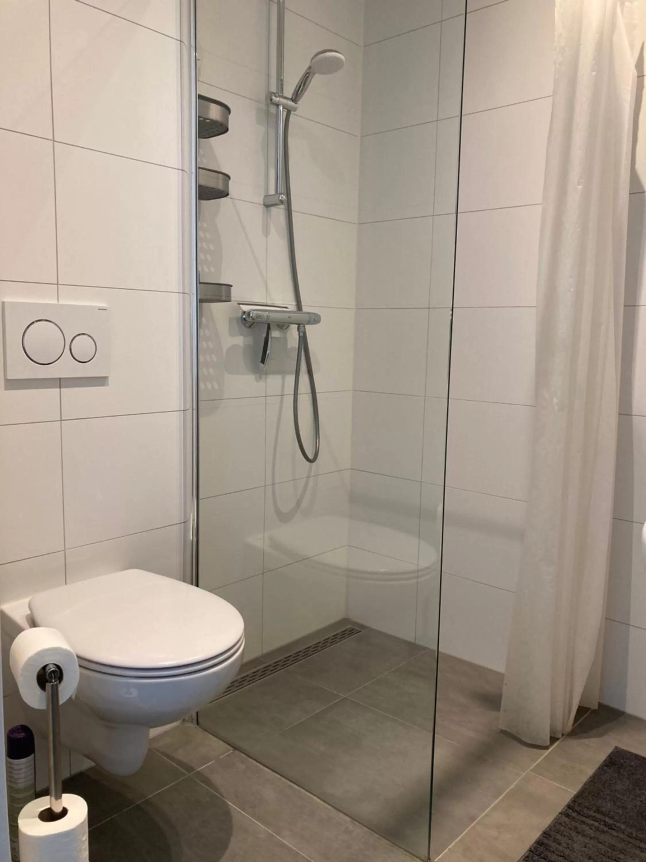 Shower in B&B Zunderdorp