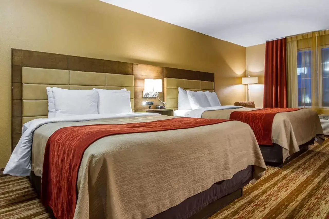 Queen Room with Two Queen Beds - Accessible/Non-Smoking  in Comfort Inn South San Jose - Morgan Hill