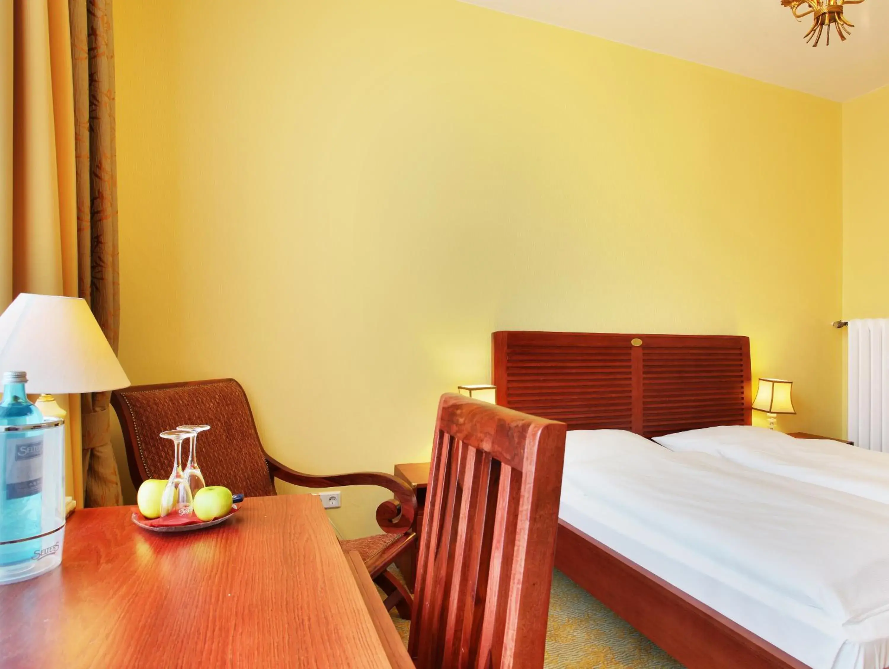 Bed in Hotel Bellmoor im Dammtorpalais