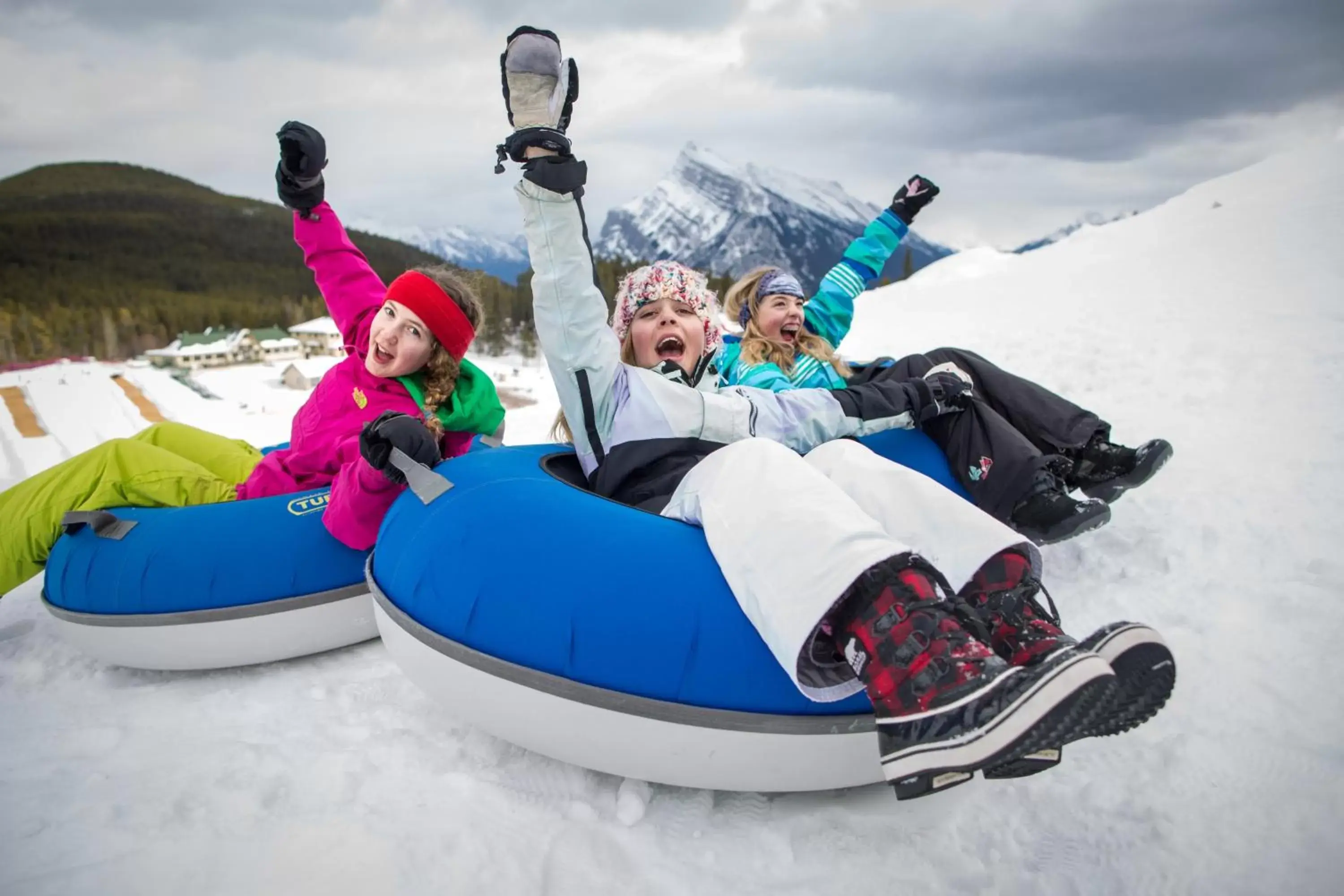 Off site, Children in Banff Park Lodge