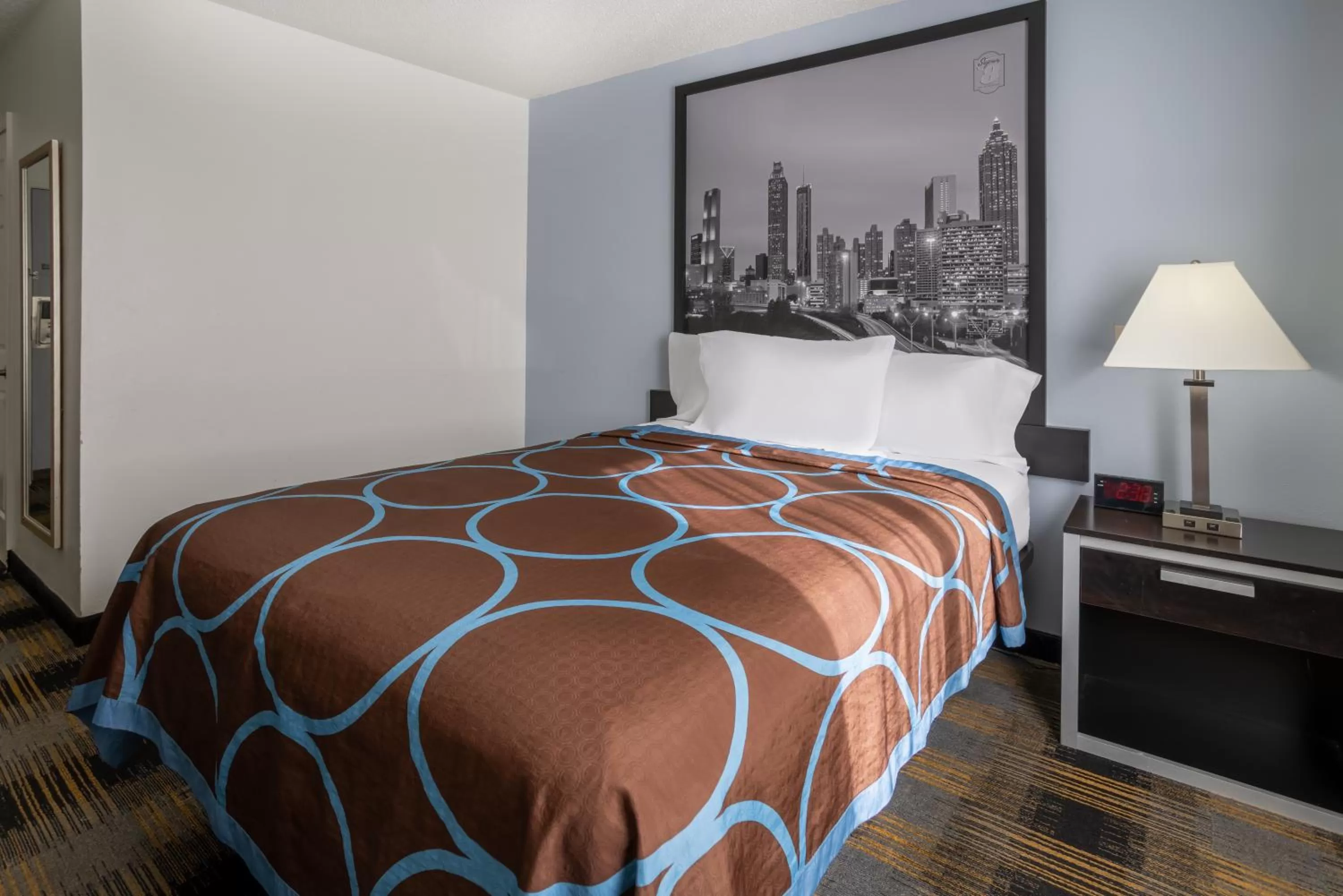 Bed in Super 8 by Wyndham Villa Rica