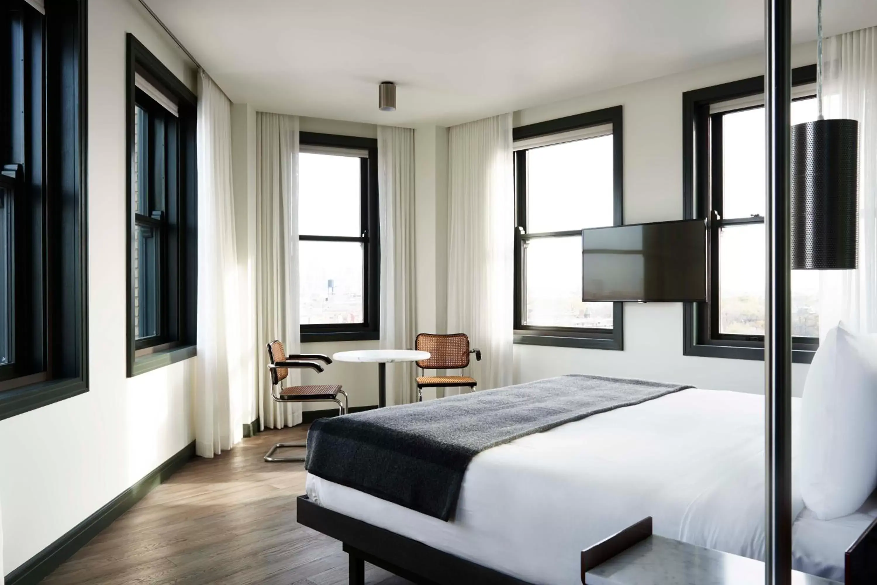 Bedroom, Bed in The Robey, Chicago, a Member of Design Hotels