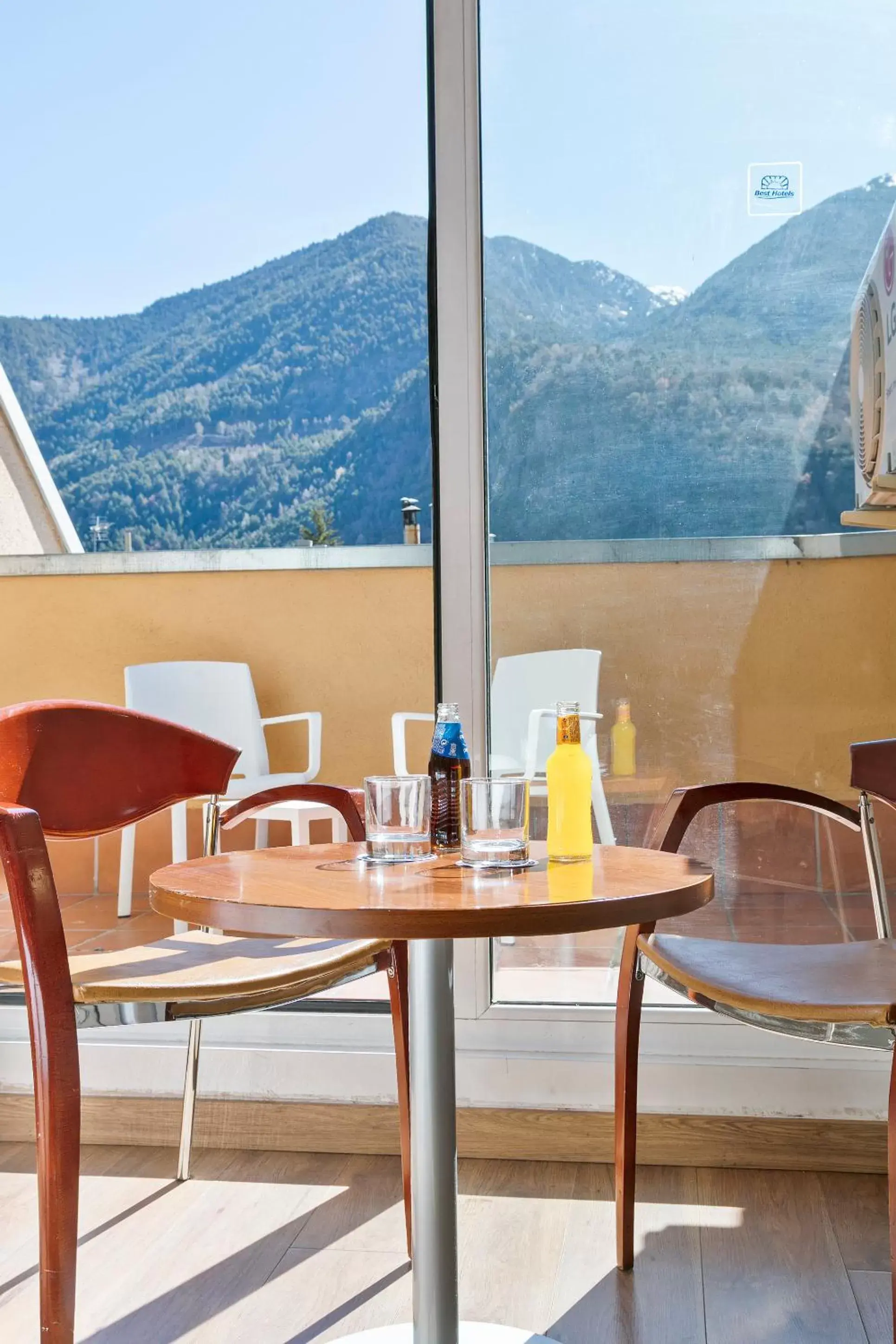 Balcony/Terrace, Mountain View in Hotel Best Andorra Center