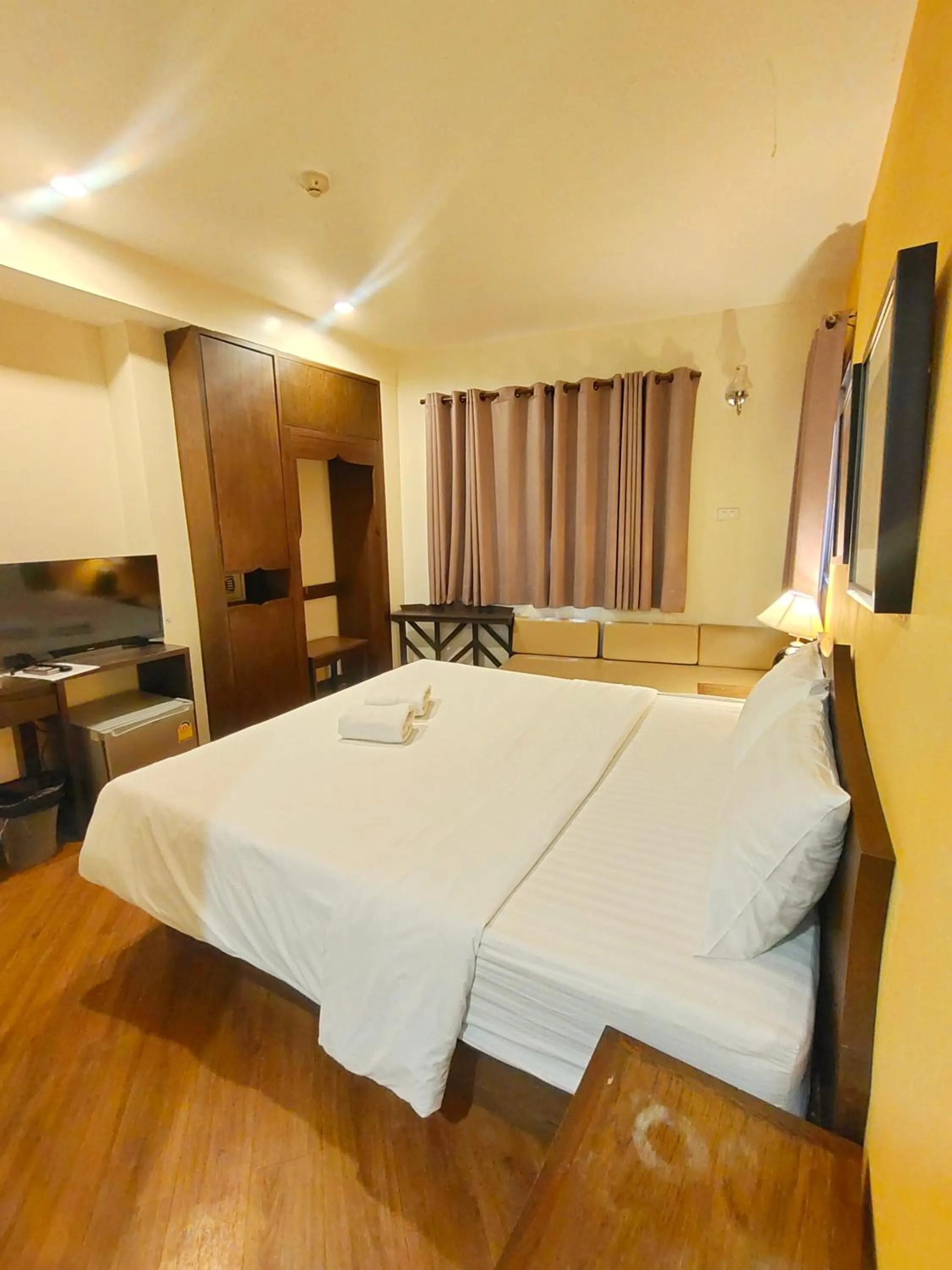 Bed in Vinary Hotel Sukhumvit