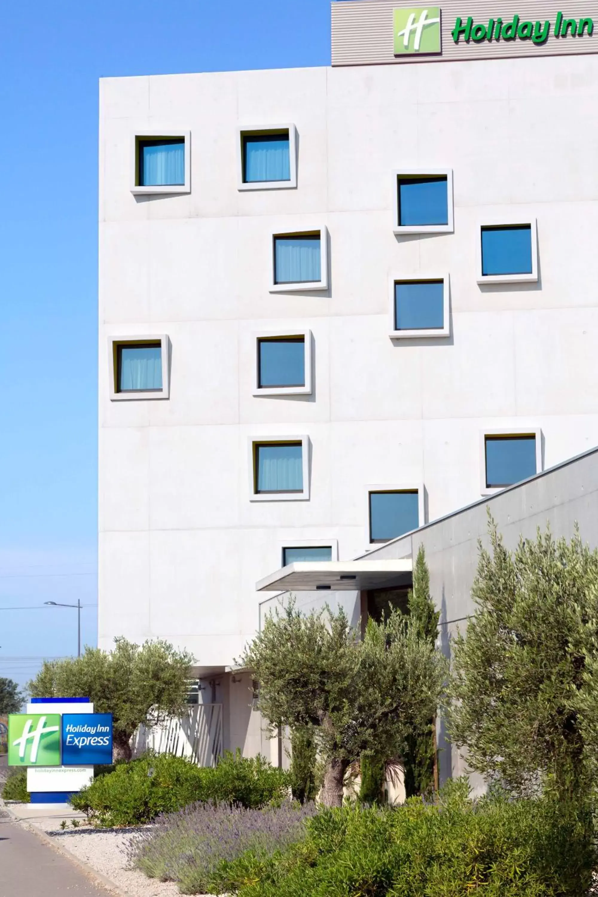 Property building in Holiday Inn Express Montpellier - Odysseum, an IHG Hotel