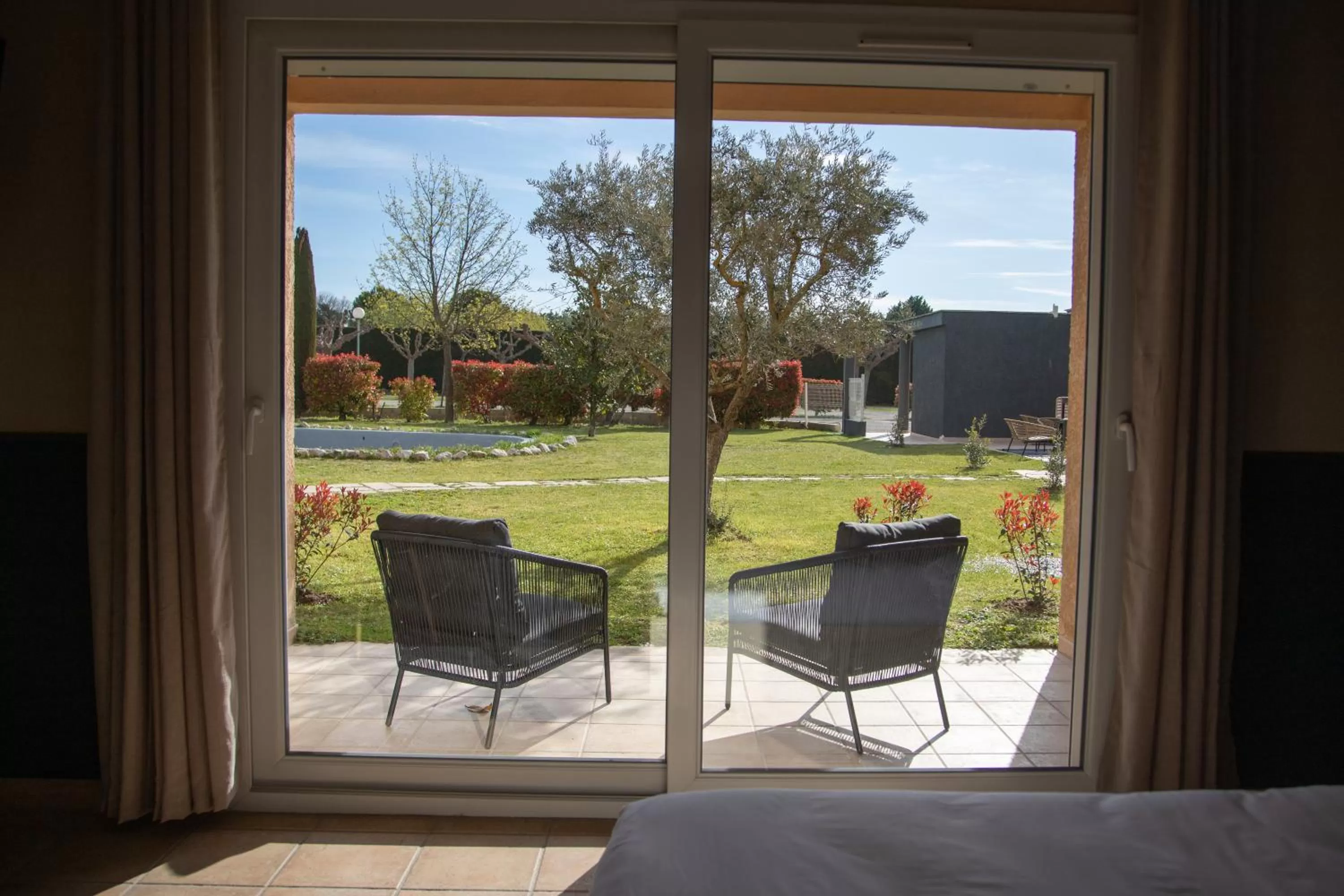 Balcony/Terrace in Hôtel La Perna