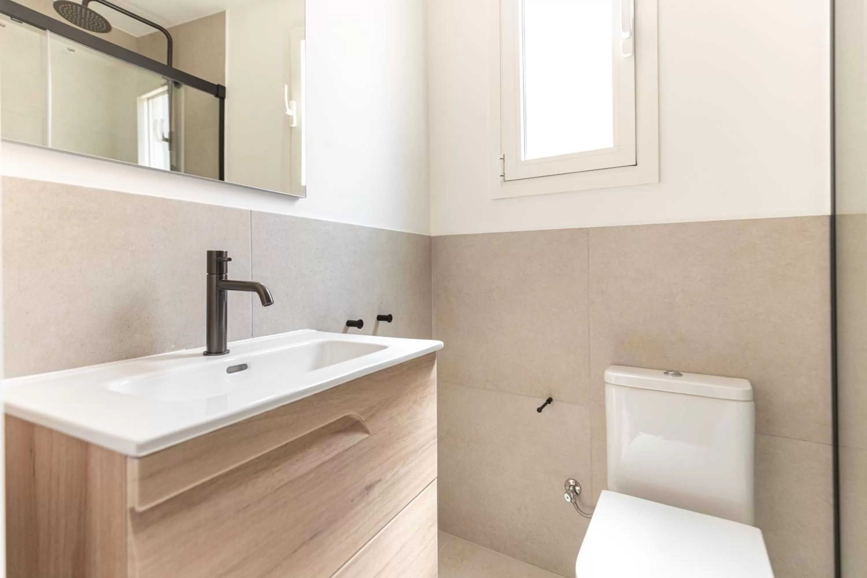 Toilet in Atica Apartments - by Weflating