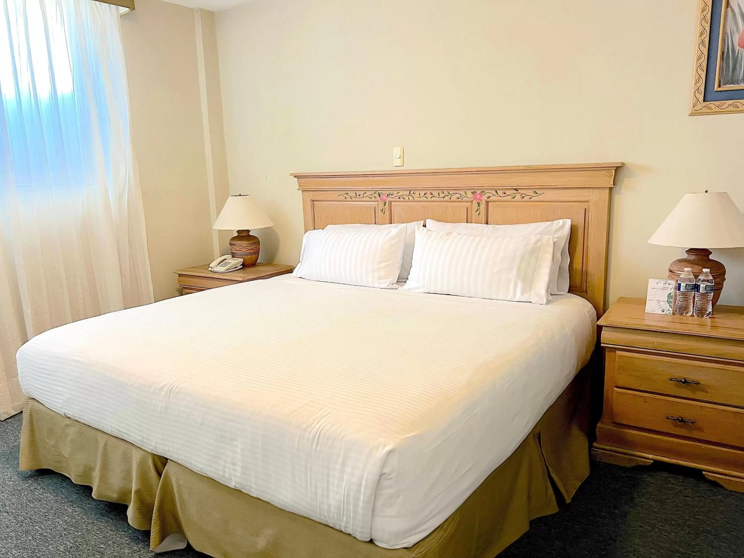 Bed in Biohotel Boutique Metepec