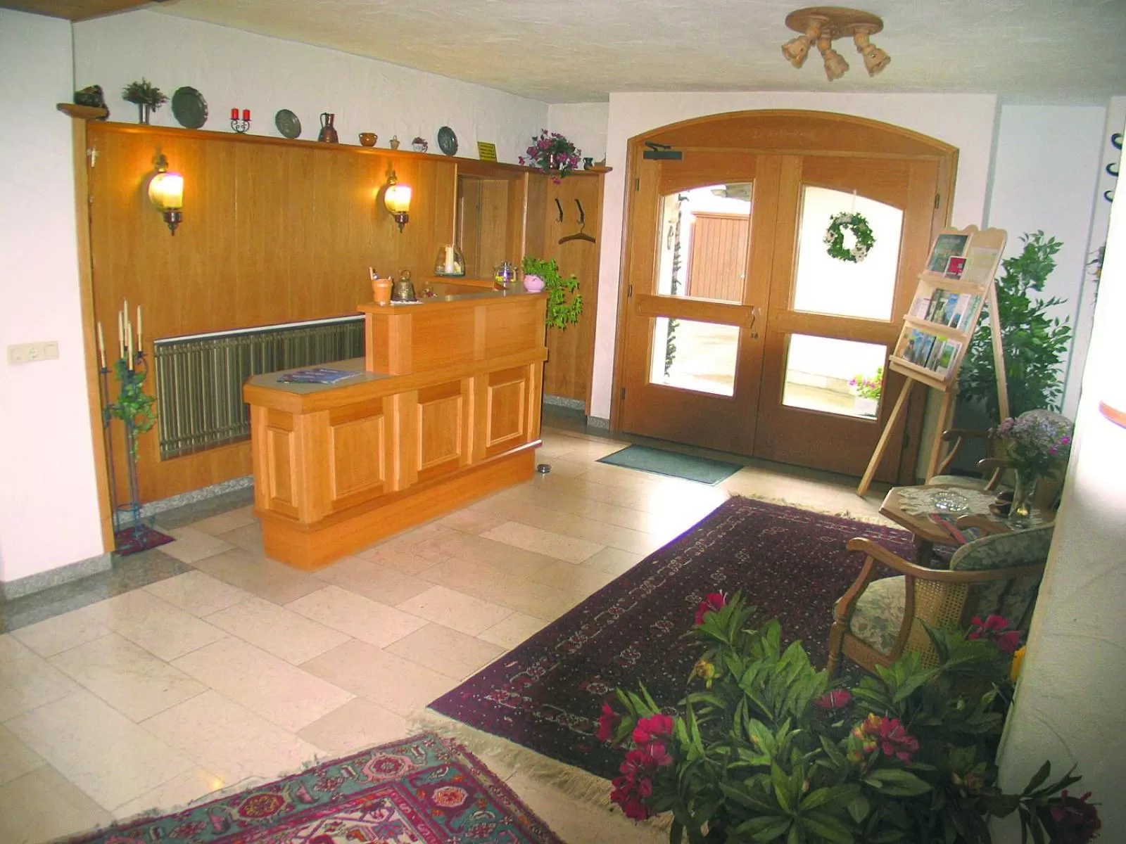 Lobby or reception in Pension Unterstein