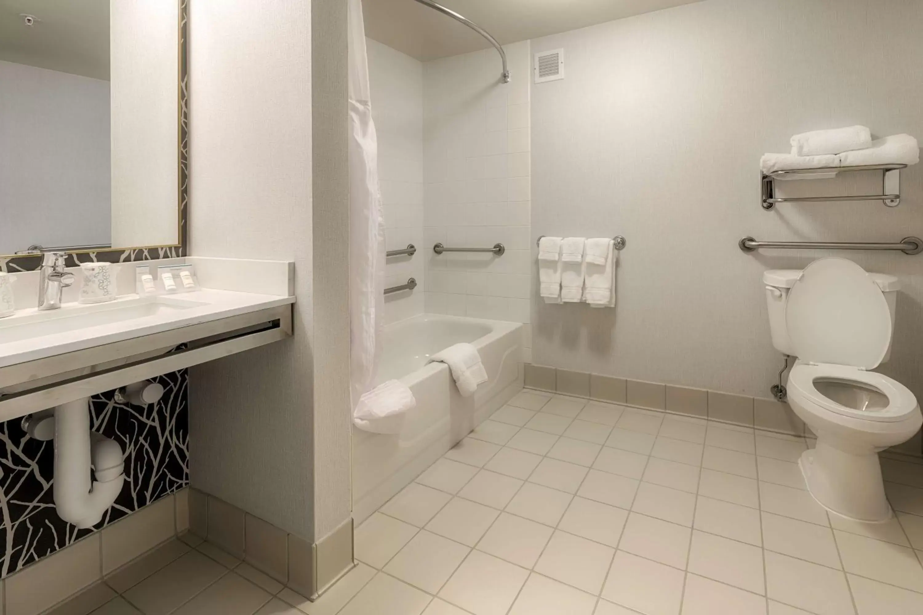 Bathroom in Hilton Garden Inn Cleveland/Twinsburg