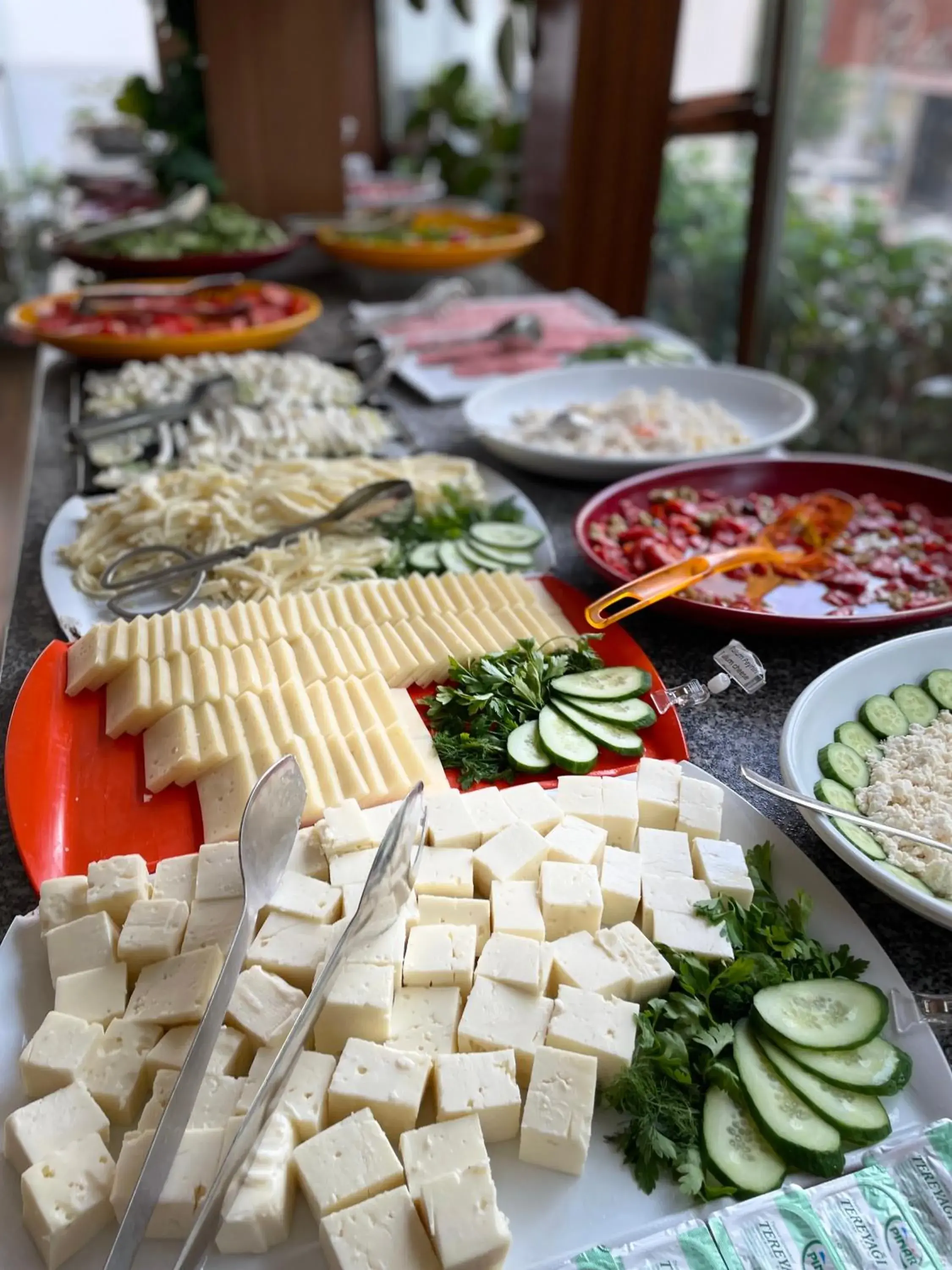 Buffet breakfast in Giritligil Hotel