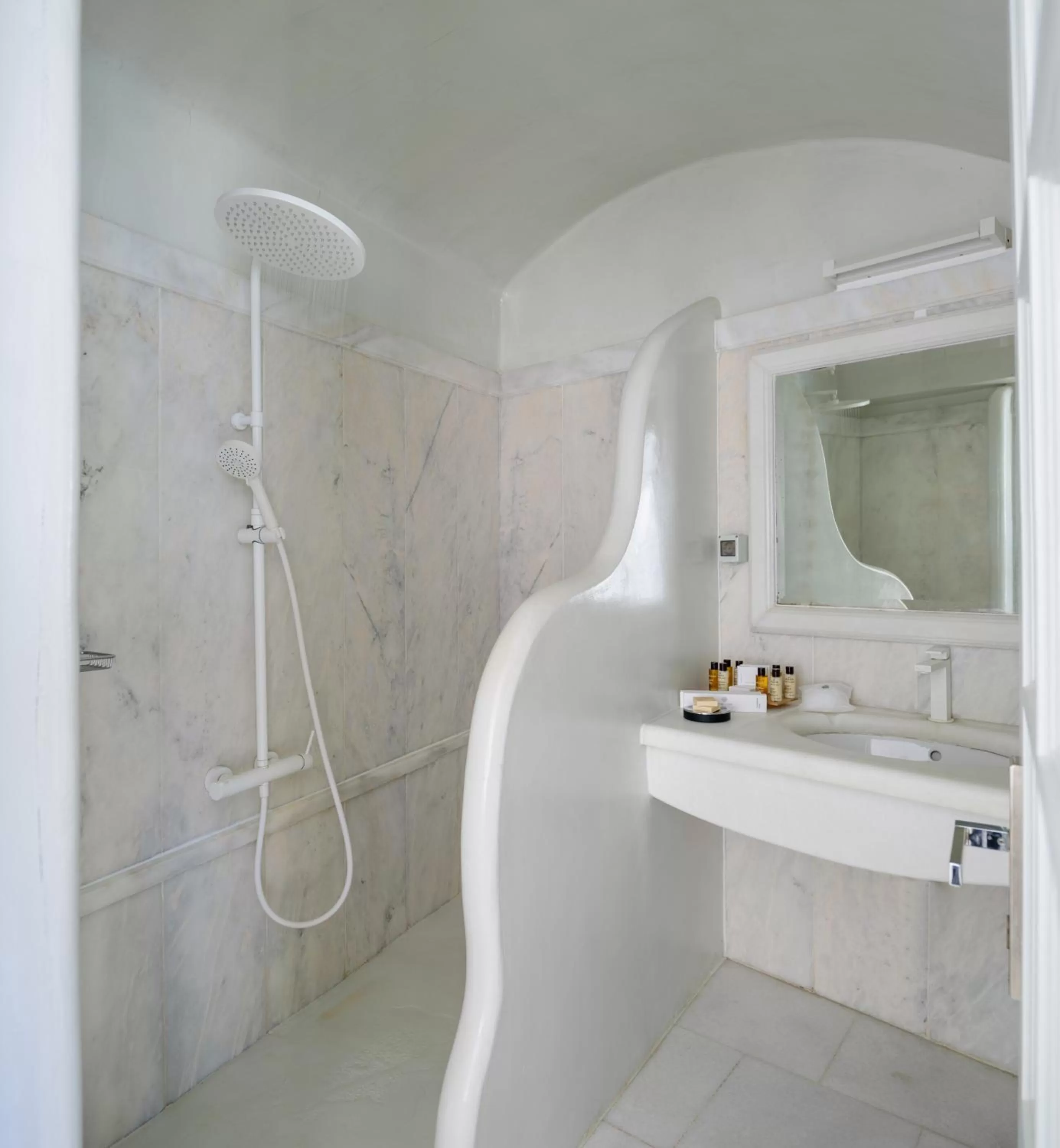 Shower in Nefeles Luxury Suites