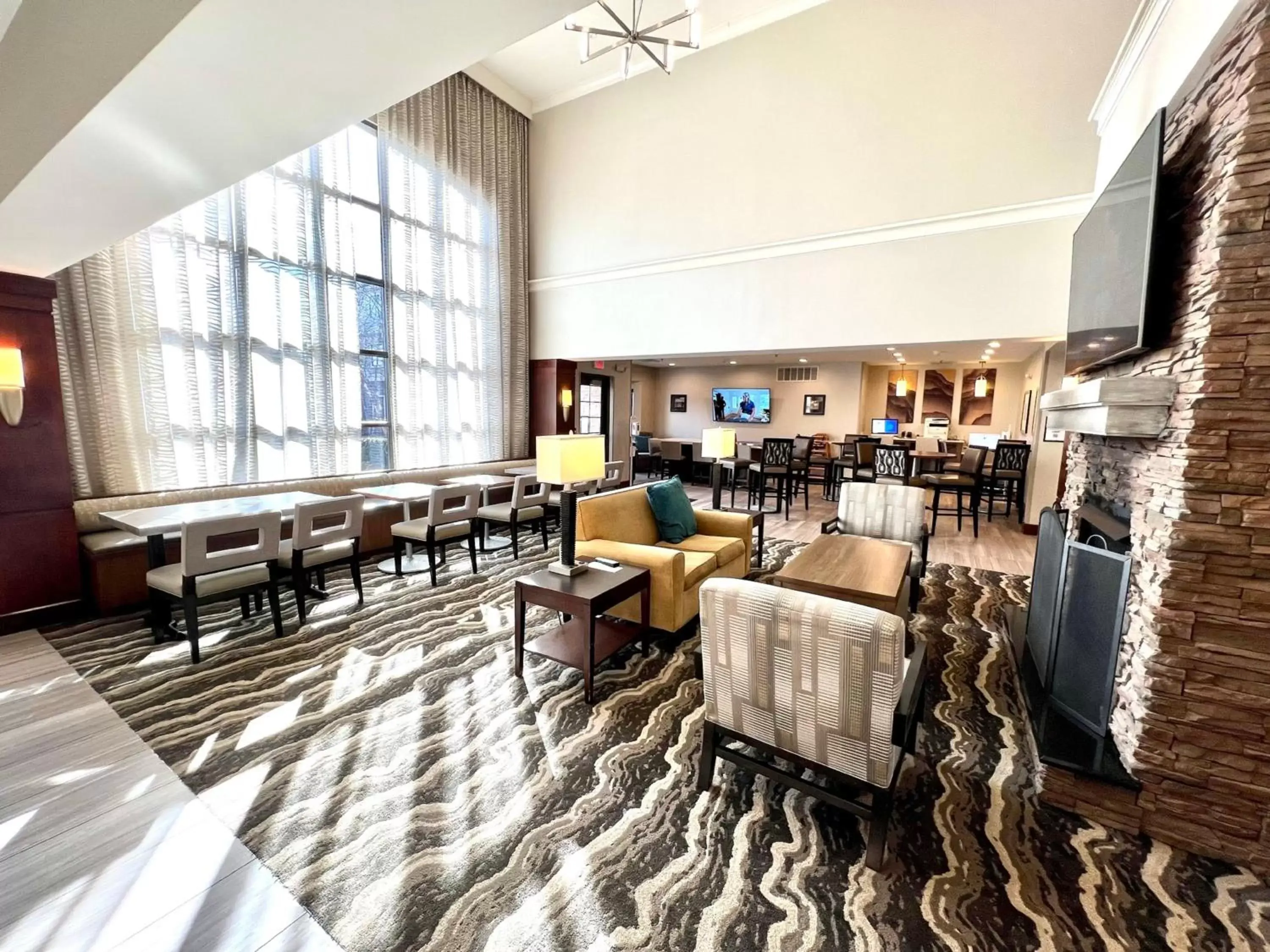 Property building, Lounge/Bar in Staybridge Suites Detroit-Novi