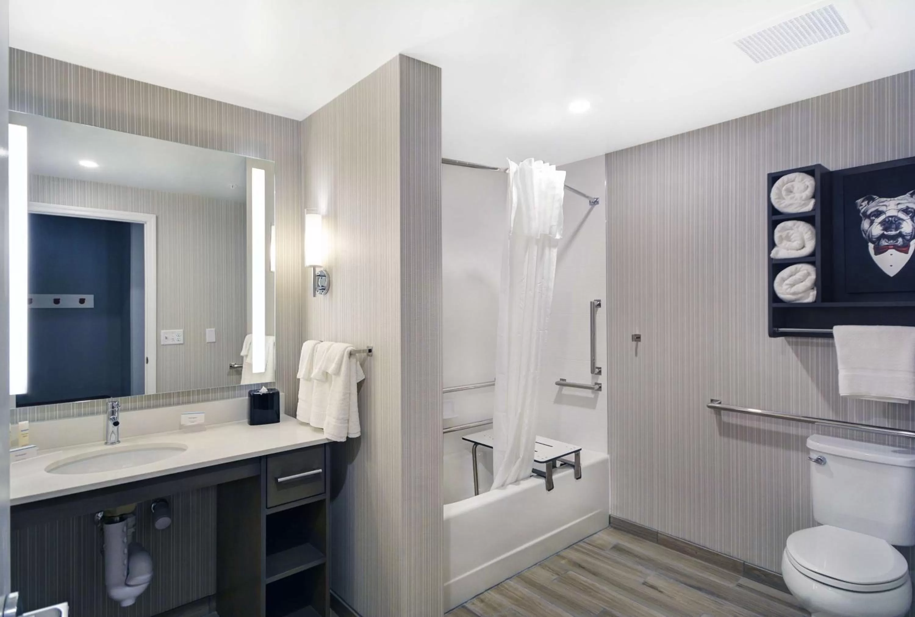 Toilet in Homewood Suites by Hilton Athens Downtown University Area