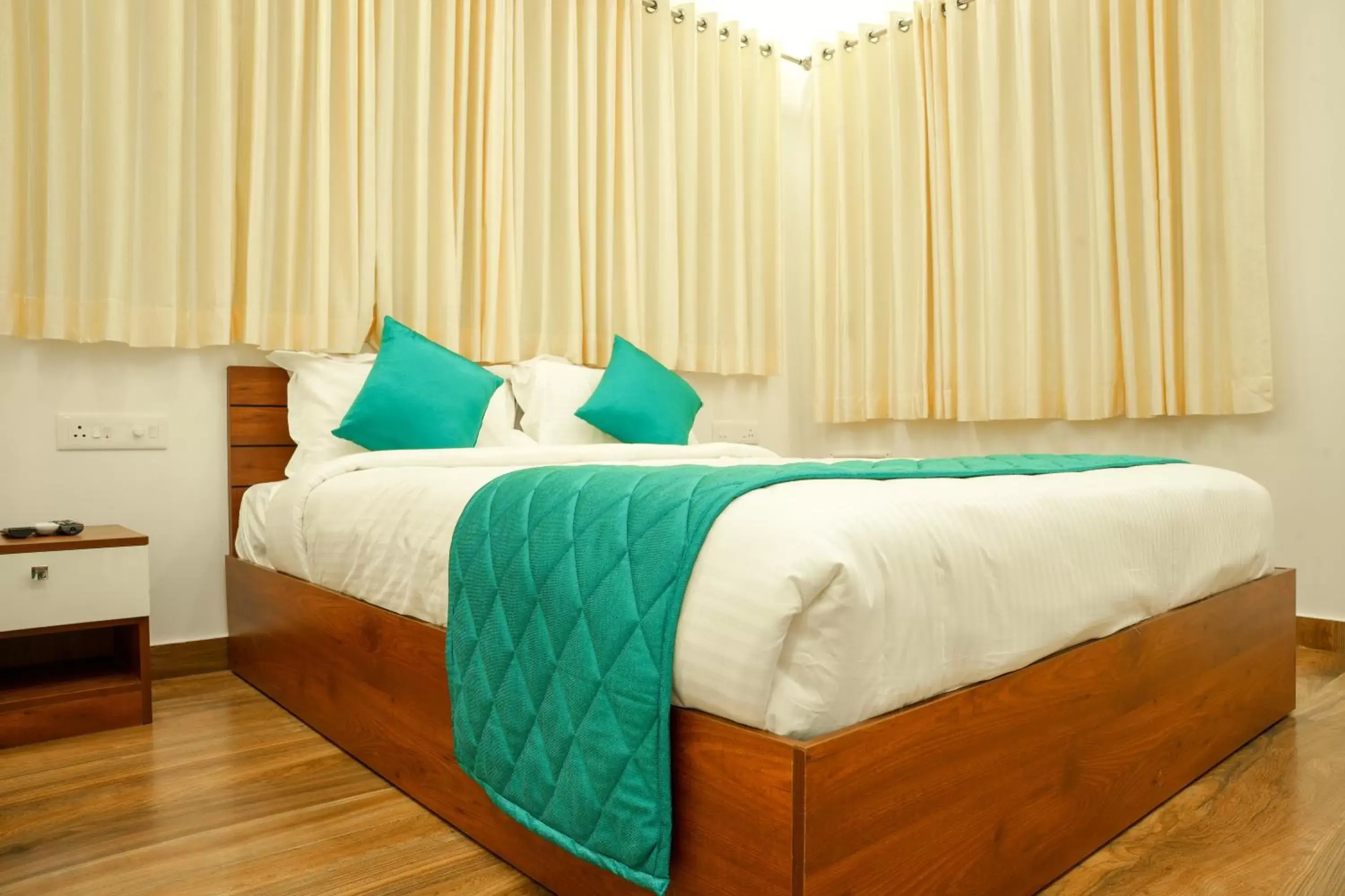 Bed in Misty Range Resorts Bed in Misty Range Resorts