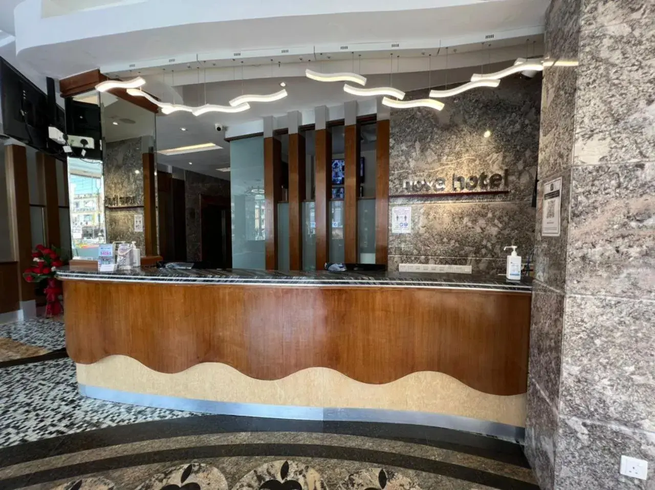 Property building, Lobby/Reception in Nova Hotel