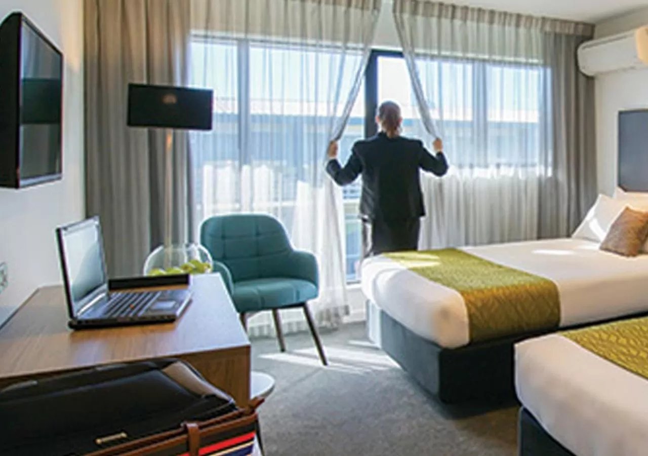 Bedroom, Bed in Sudima Hotel Christchurch Airport