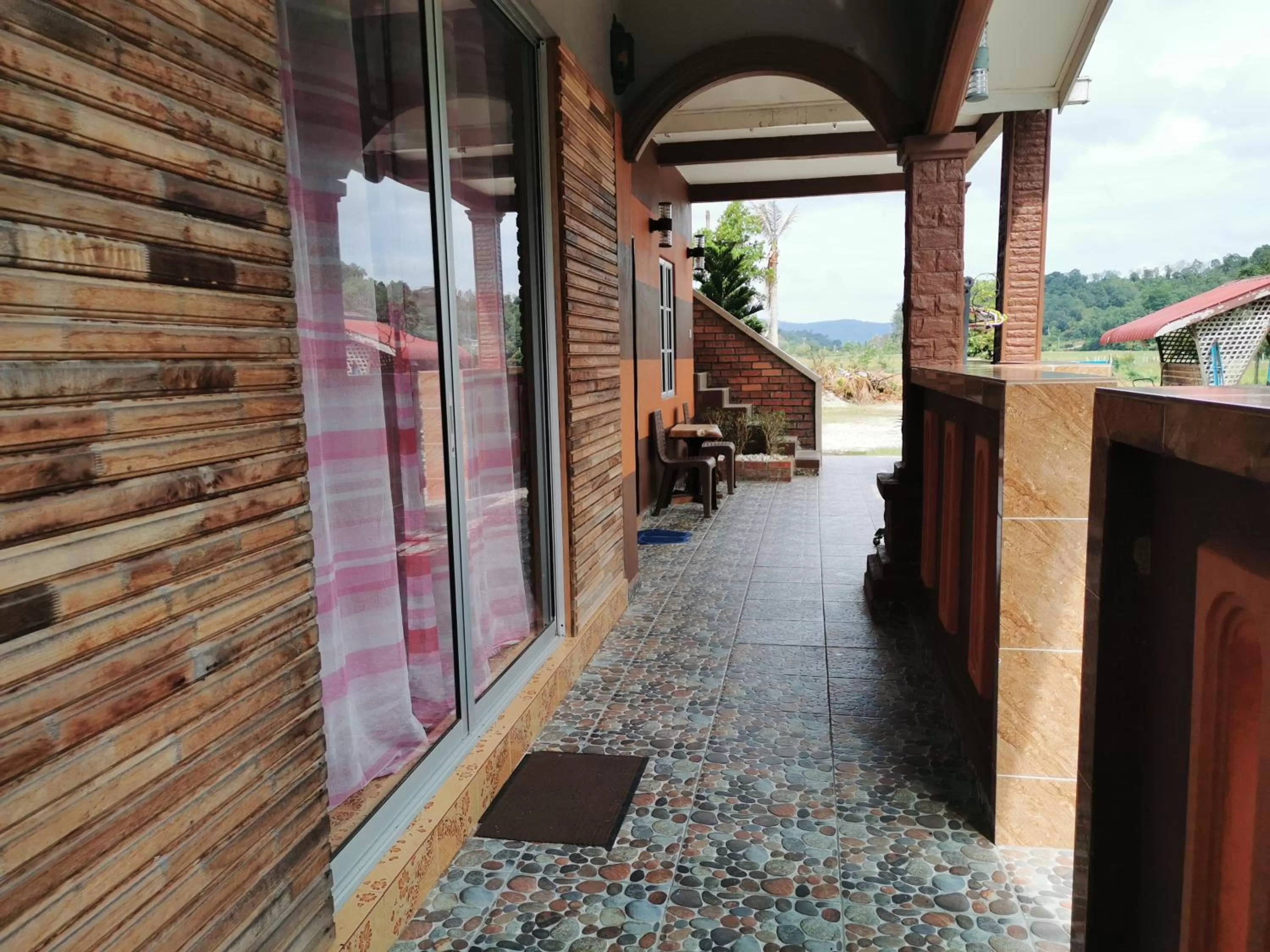 Balcony/Terrace in Cenang Room Rahsia Motel