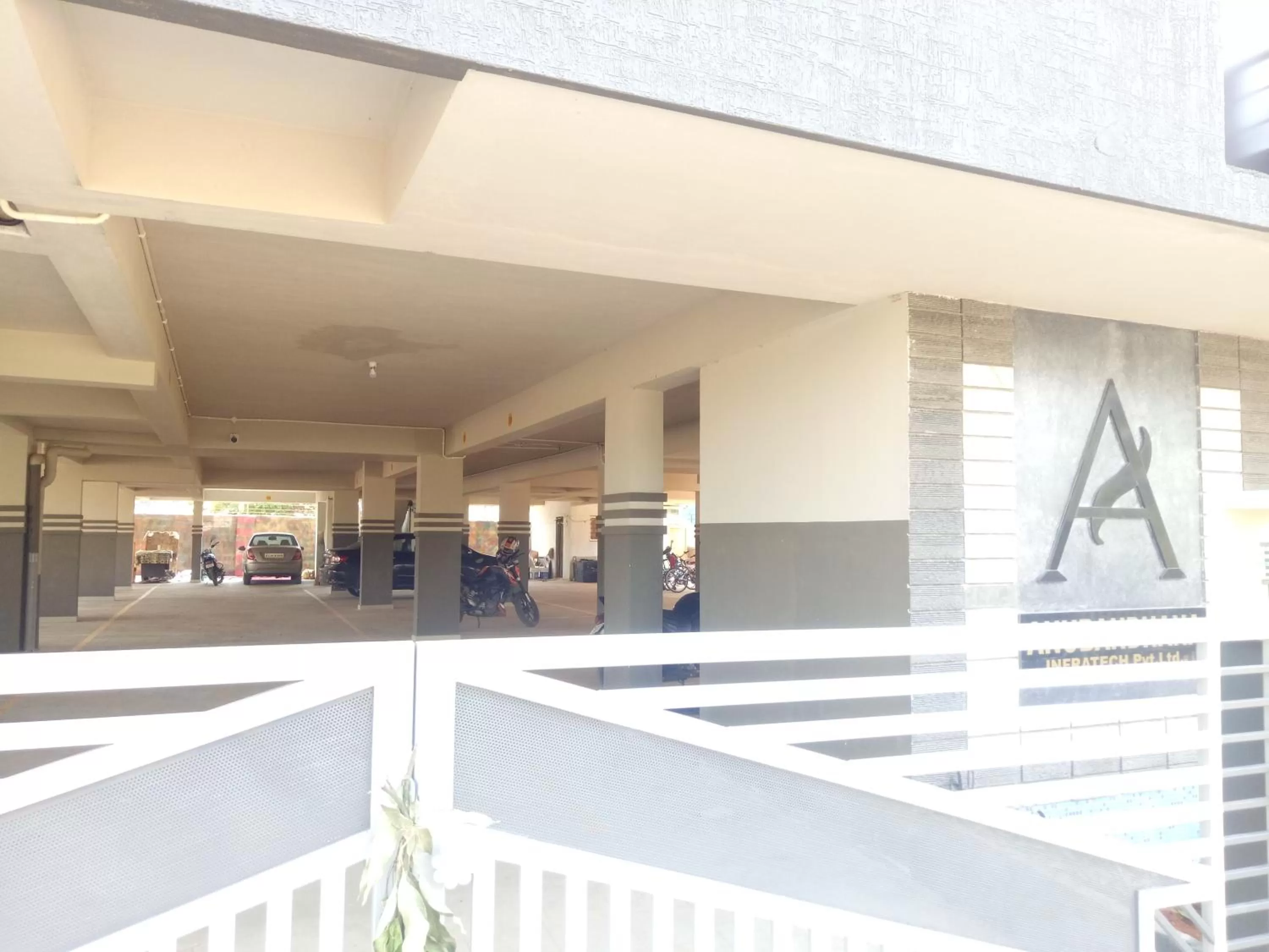 Parking in Arra Suites kempegowda Airport Hotel